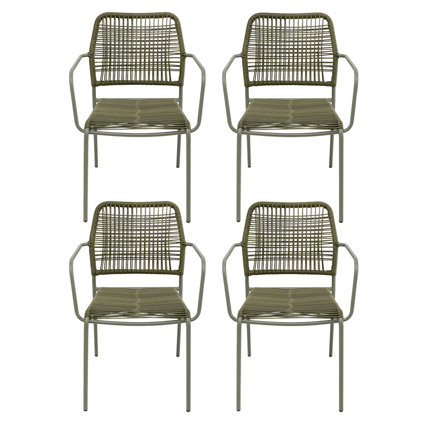 Chair Madagascar Green 4/Set