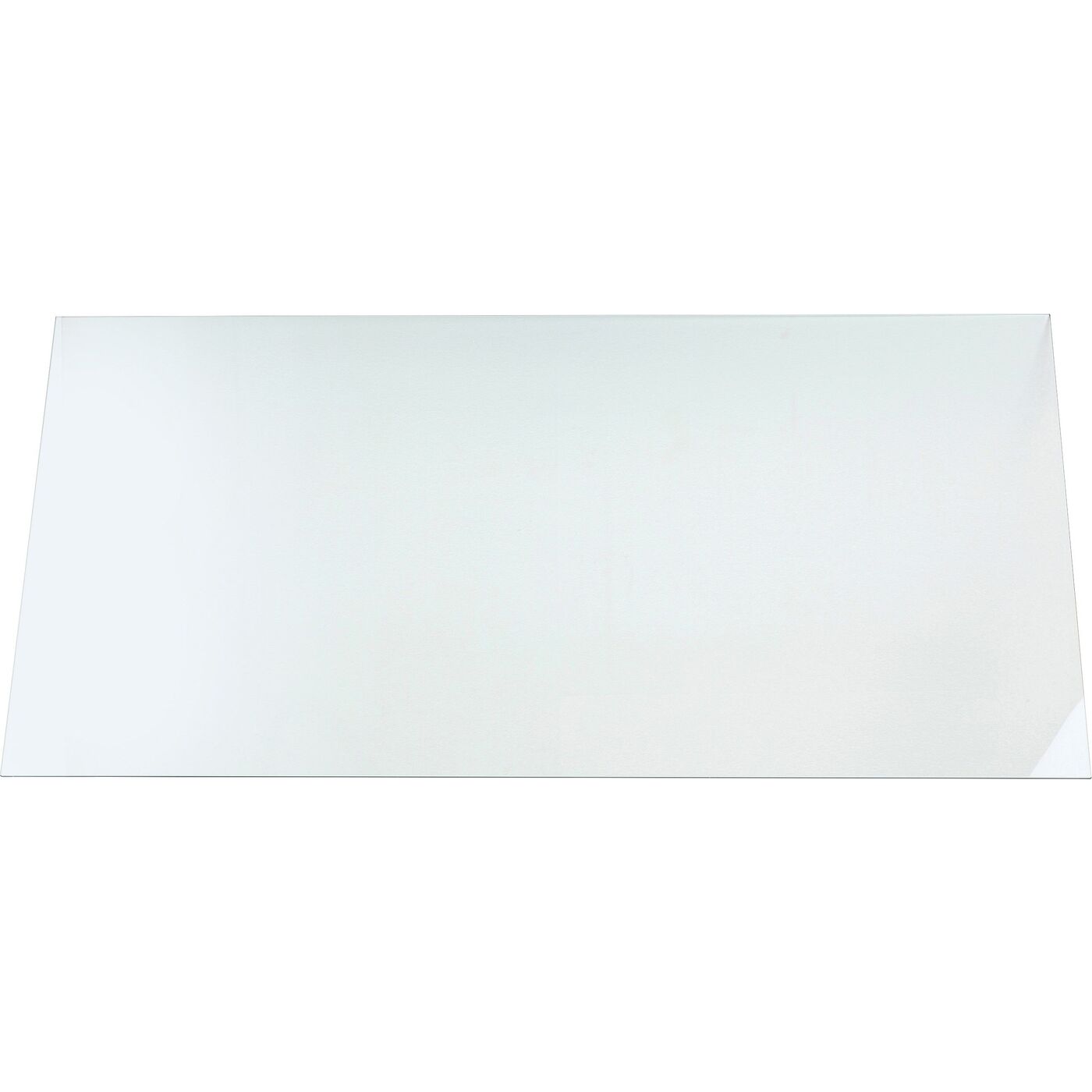 Plateau de table  Boston clair trempé 180x90x0,8cm