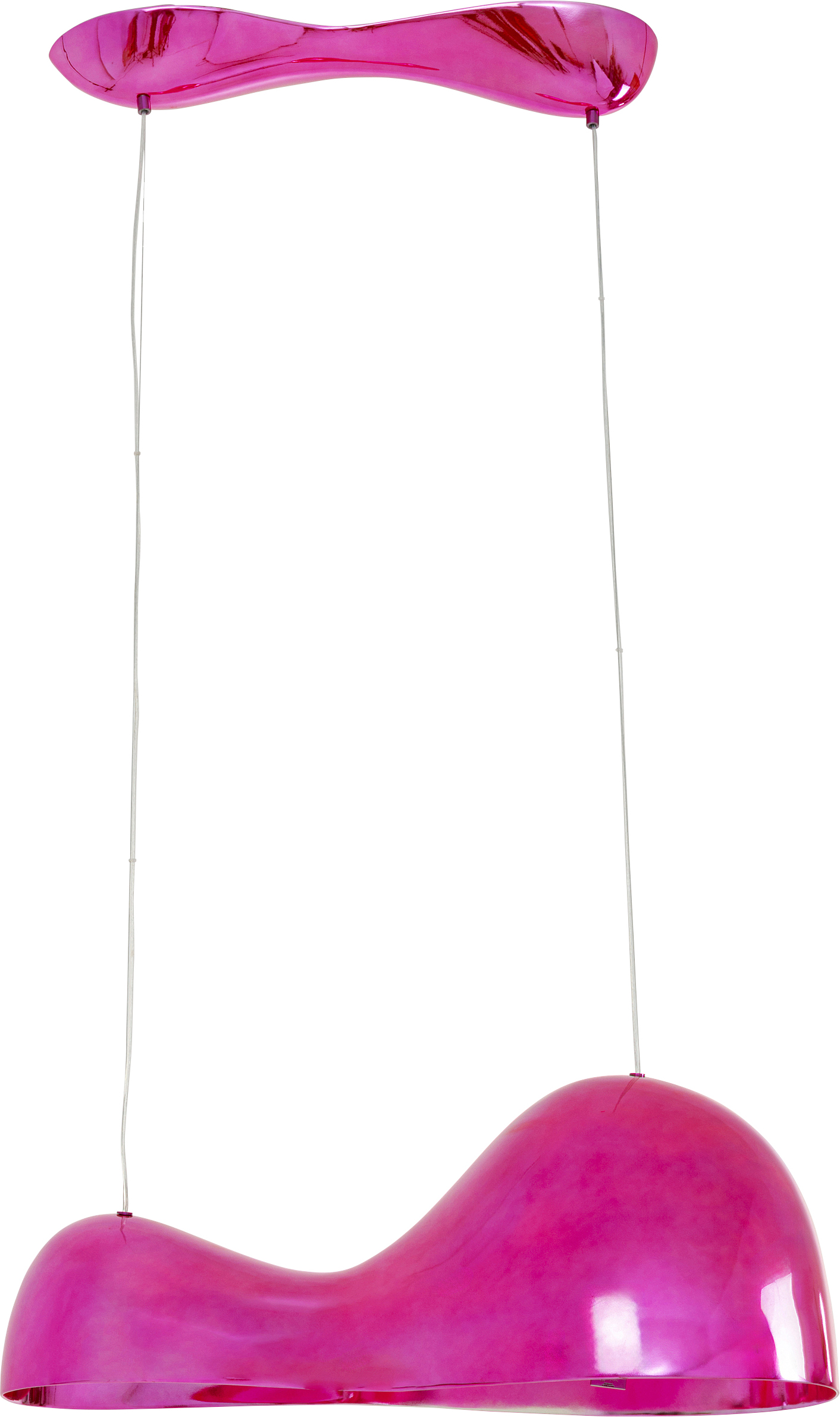 Hängeleuchte Cloud Beam Double Pink 100cm