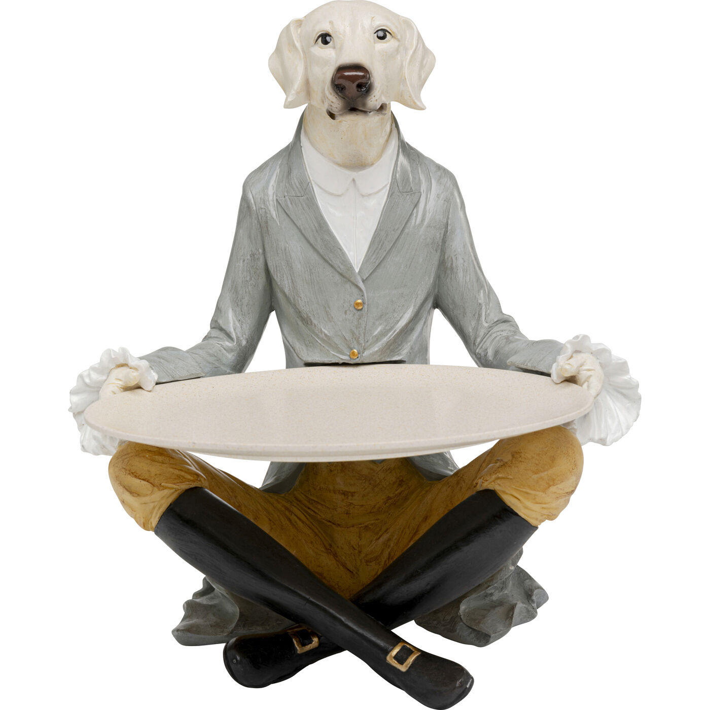 Figurine décorative Gentleman Dog Tray 29cm