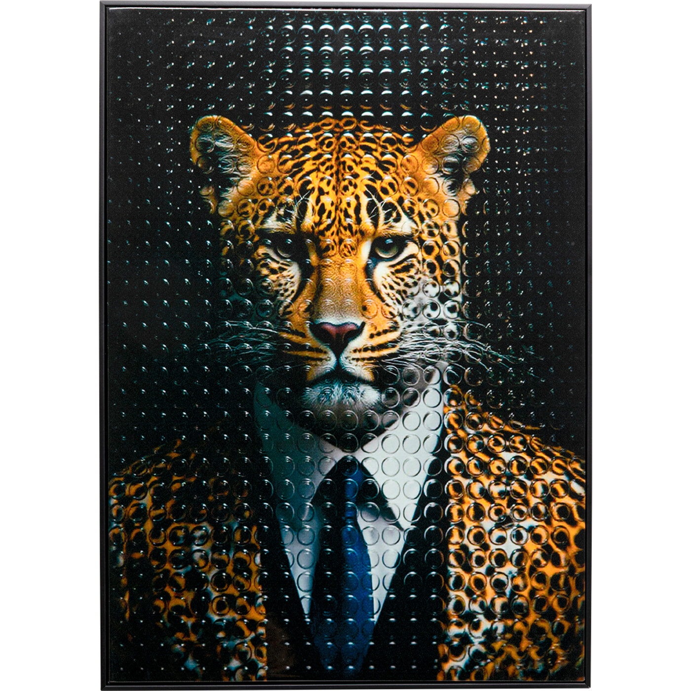 Leinwandbild Mister Leopard 50x70cm