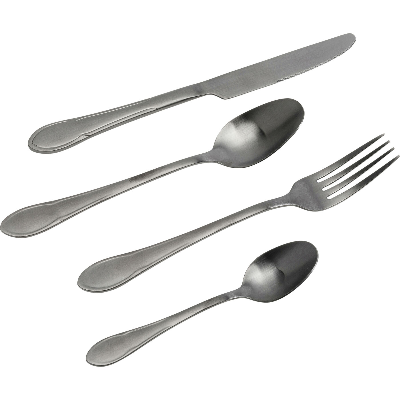 Besteck Cucina Graphit Matt (16/tlg.)