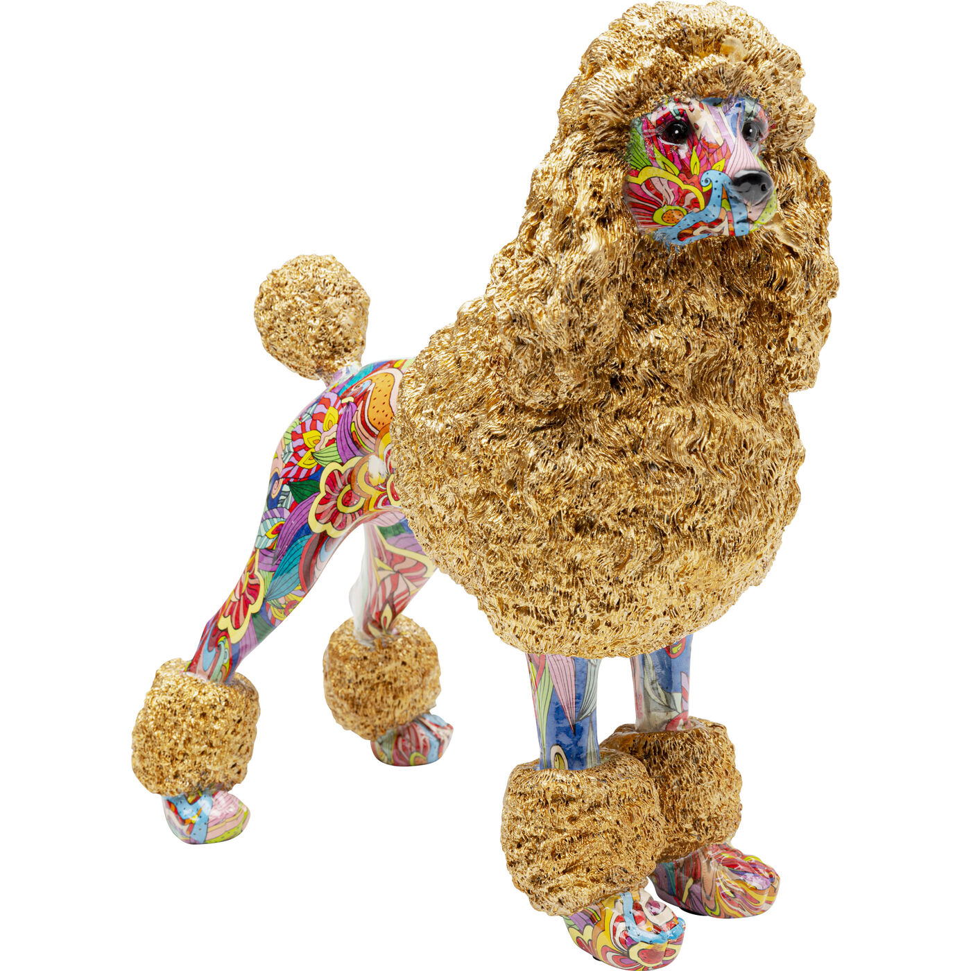 Deco Figurine Graffiti Poodle 34cm