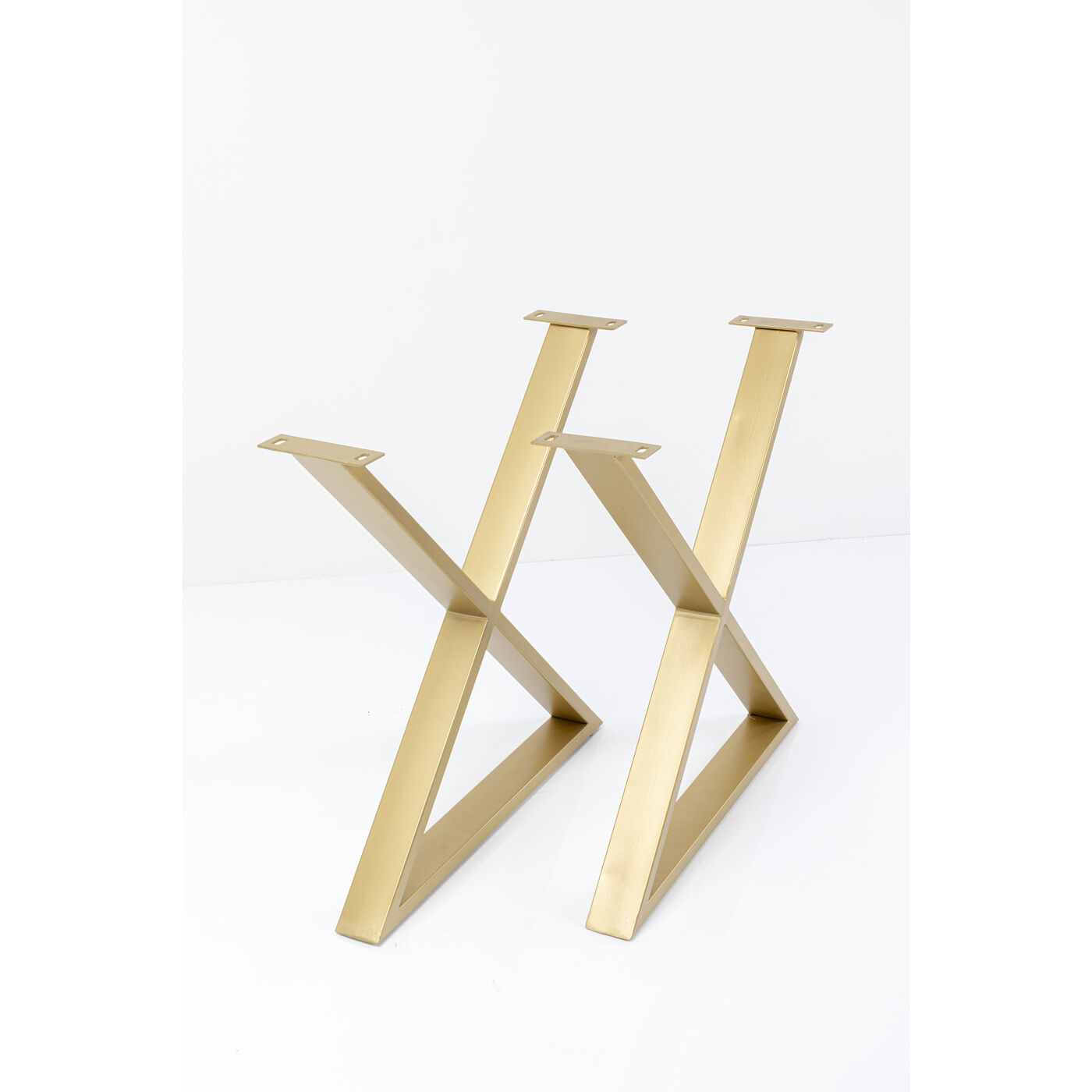 Gestell Tavola Cross Brass (2/Set)