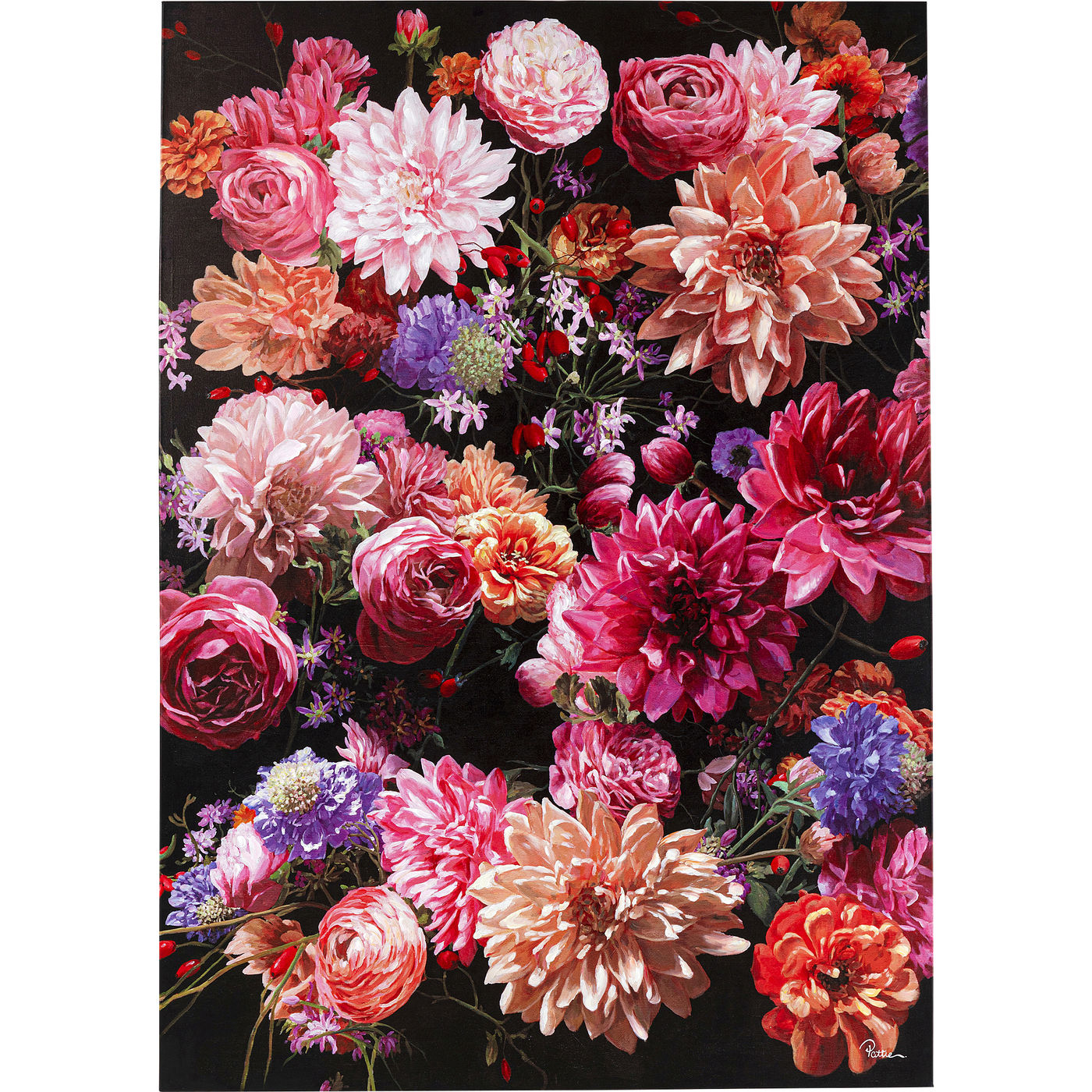 Leinwandbild Flower Bouquet 140x200cm