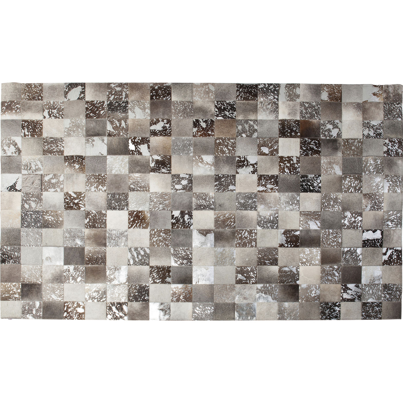 Teppich Cosmo Grau-Braun Fur 200x300cm
