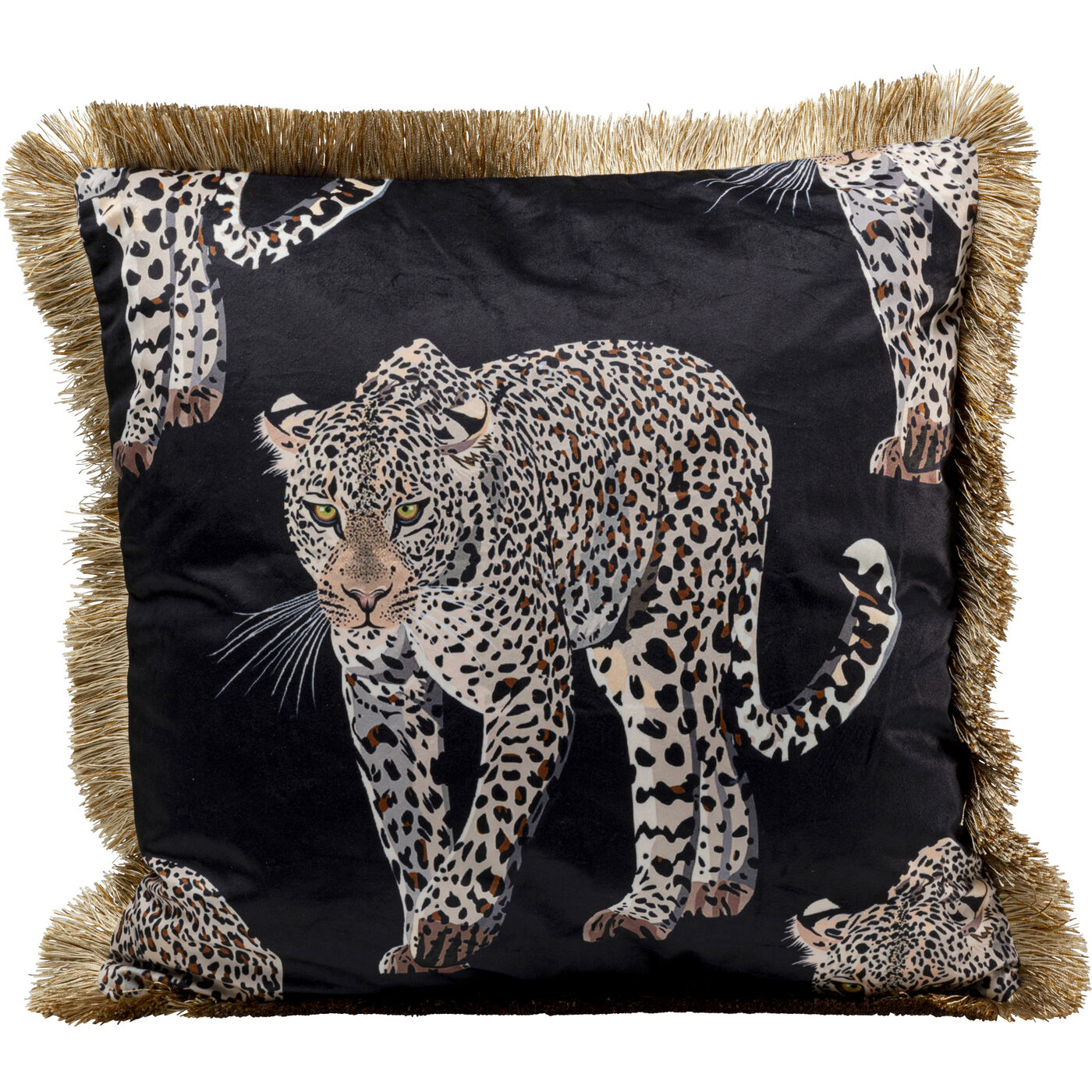 Kissen Leopard 45x45cm
