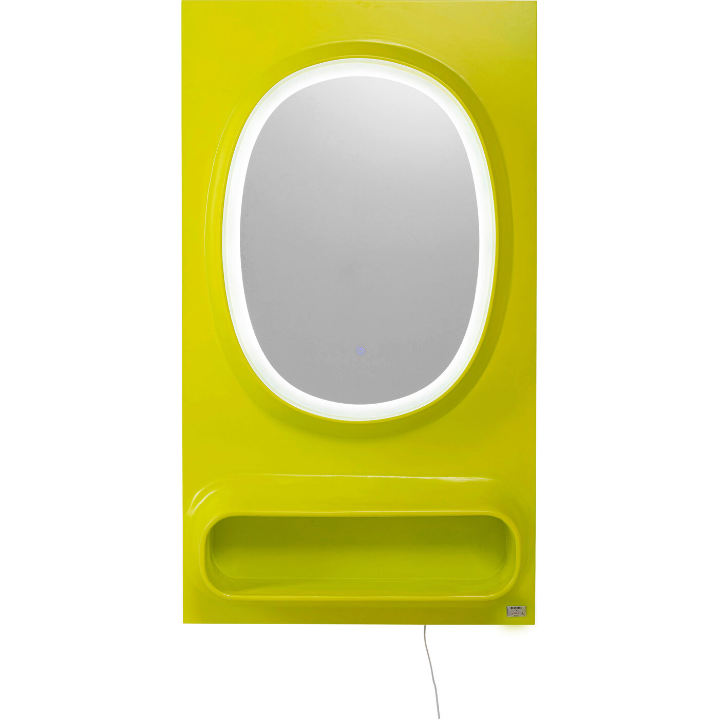 Wandspiegel Aero LED Grün 80x141cm