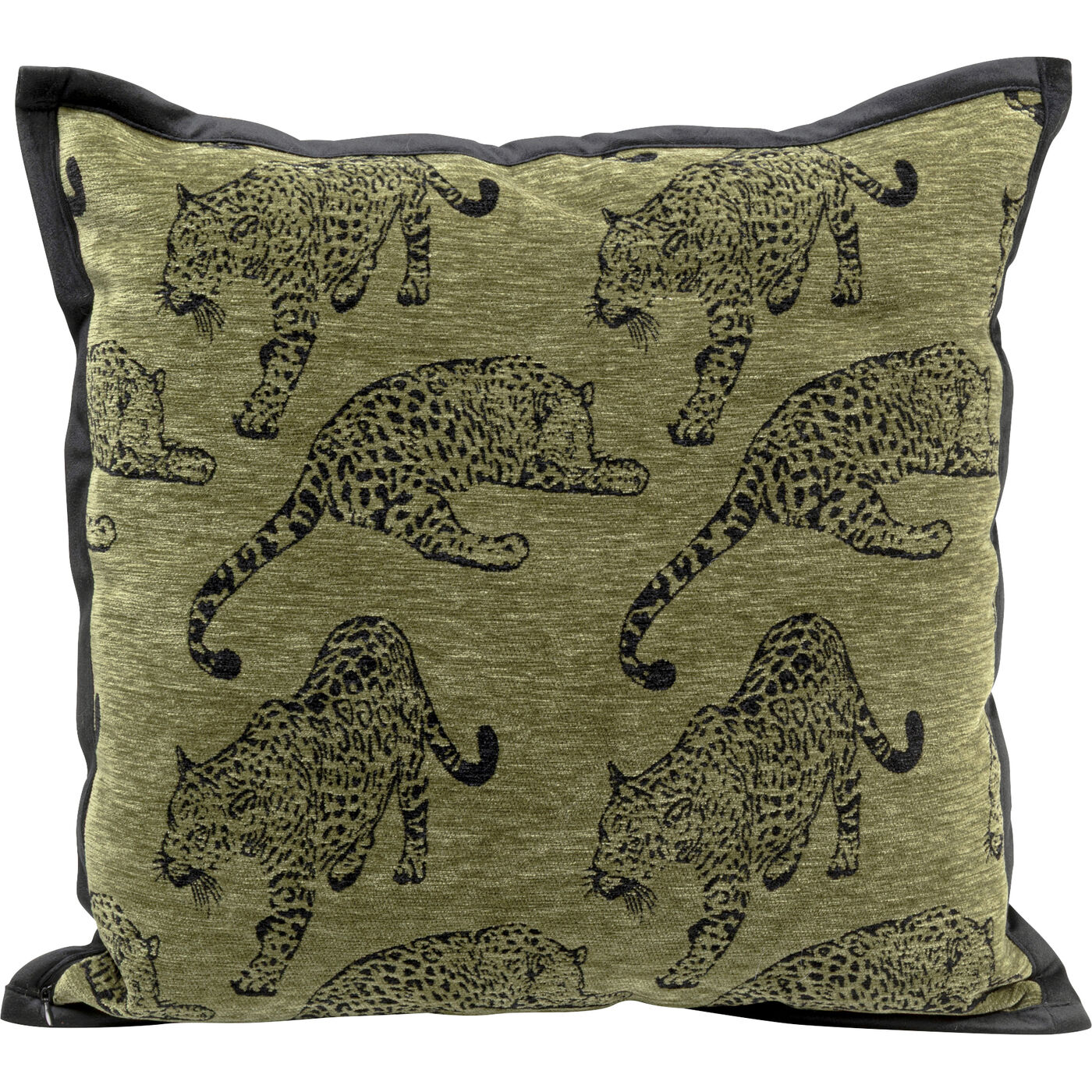 Cuscino Tiger verde 45x45cm