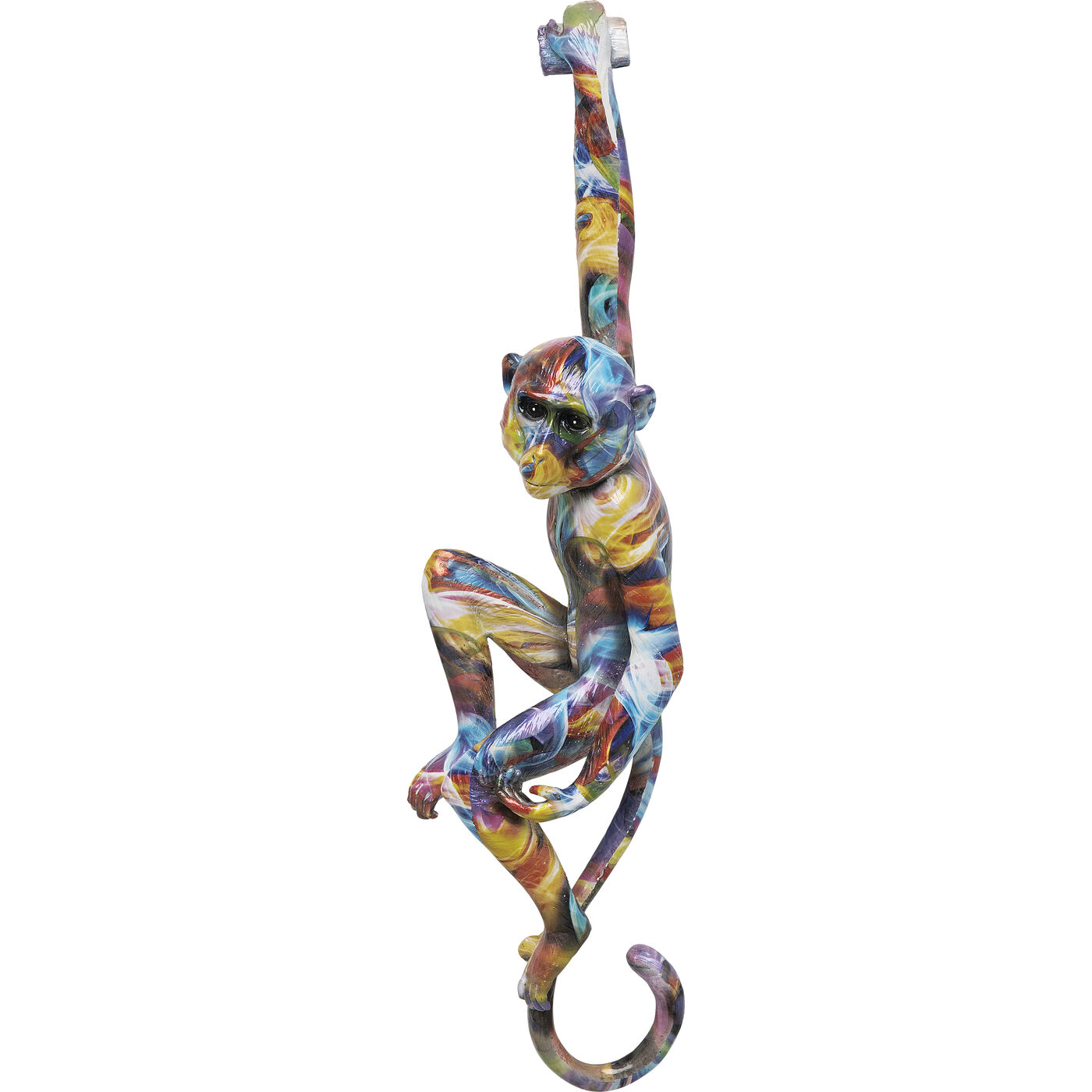 Wandobjekt Hanging Ape Bunt 17x67cm