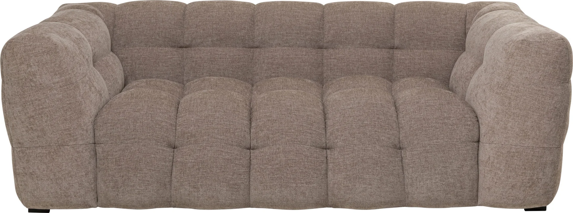 Sofa 2-Sitzer Salamanca Graubraun 208cm