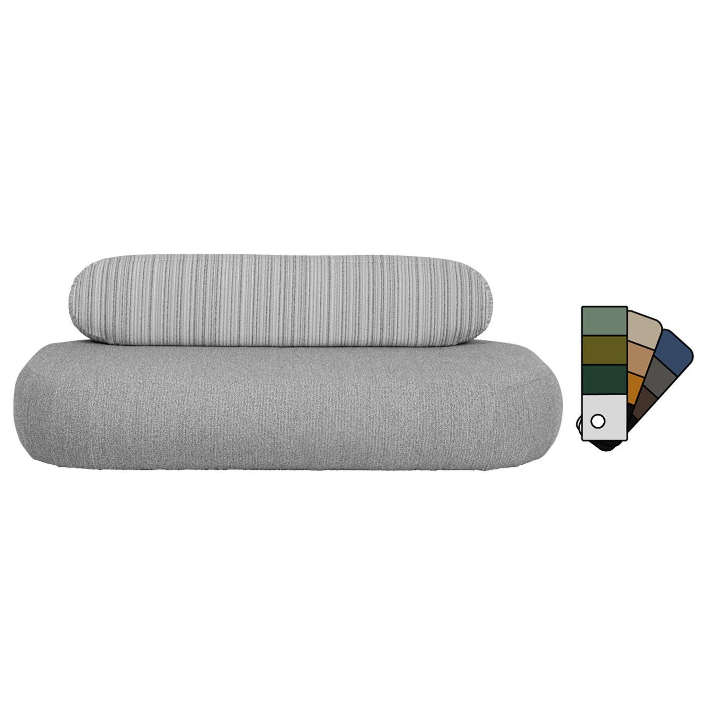 Sofa Blue Marlin 2,5-Sitzer Outdoor Individual