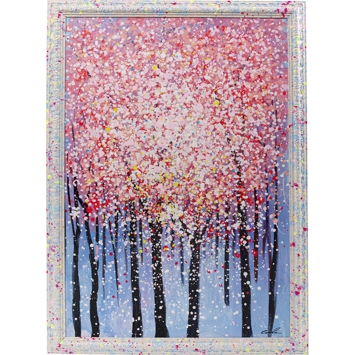 Gerahmtes Bild Blooming Avenue 150x100cm