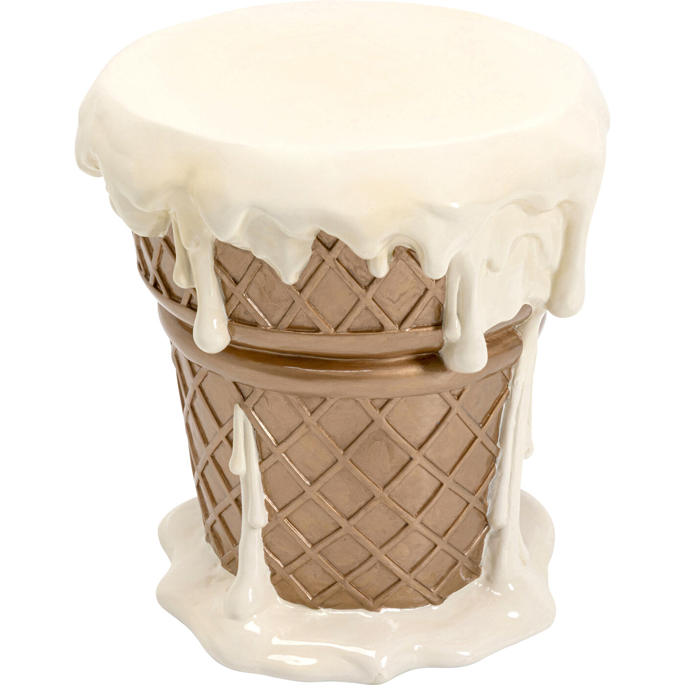 Hocker Ice Cream Vanilla Ø37cm