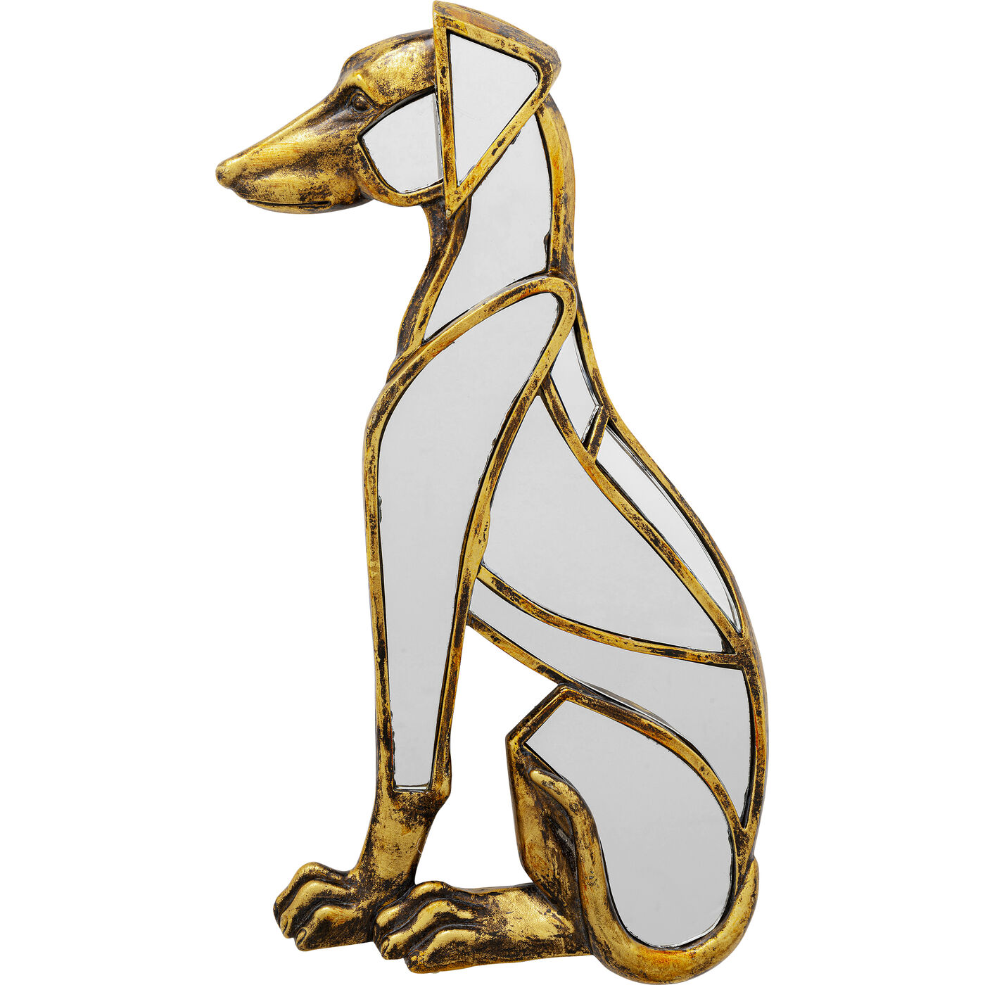 Wandobjekt Dog Mirror 38cm