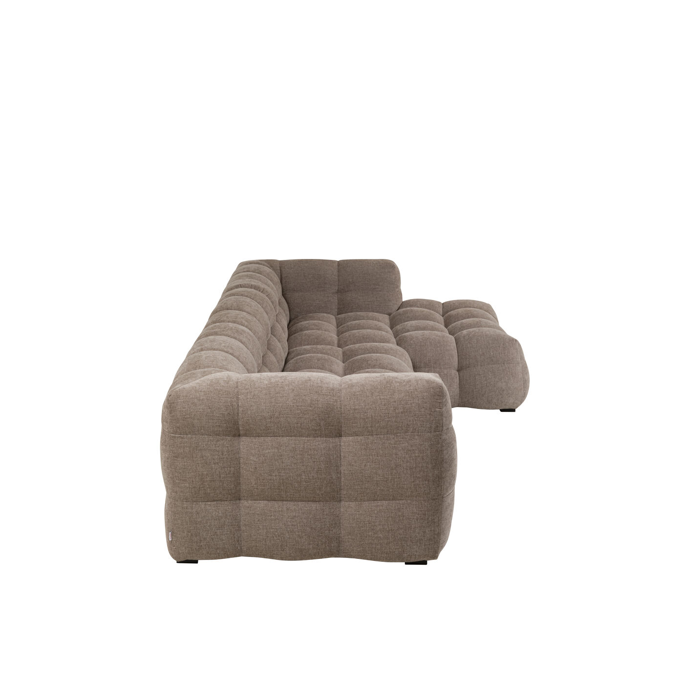 Corner Sofa Salamanca Grey Brown Right 250cm