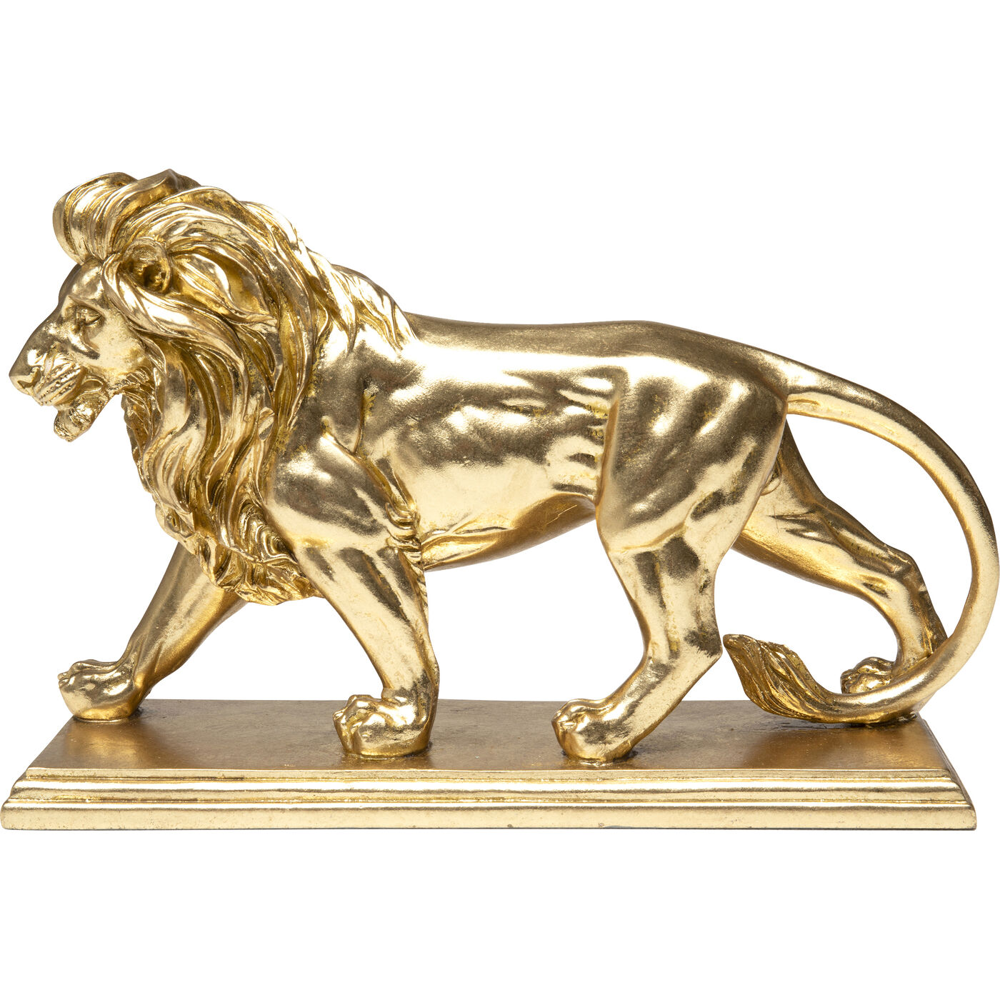 Deko Figur Lion Gold 31cm
