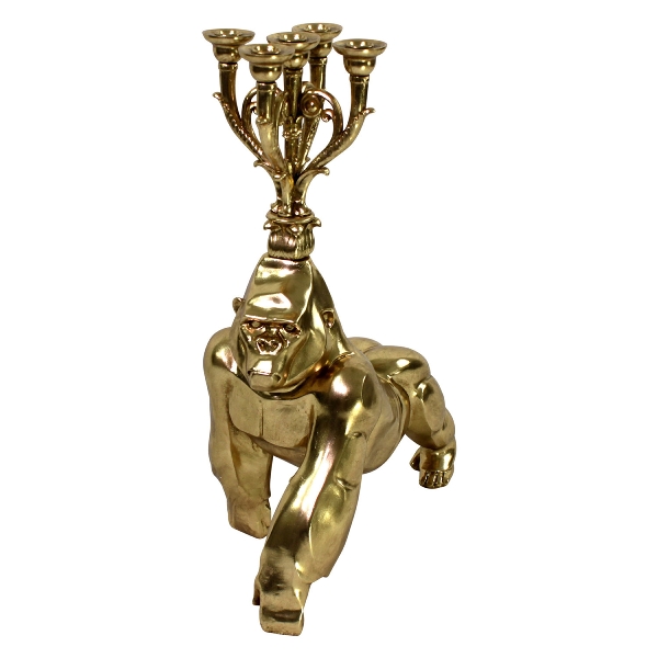 Kerzenleuchter G Gold