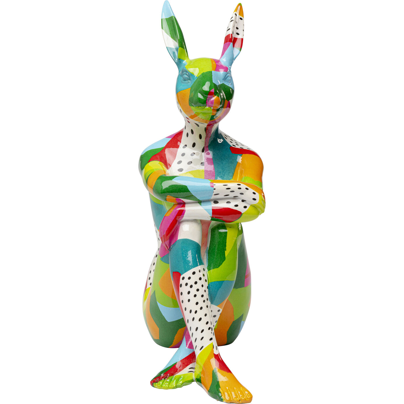 Deko Figur Rabbit Gillie Abstract