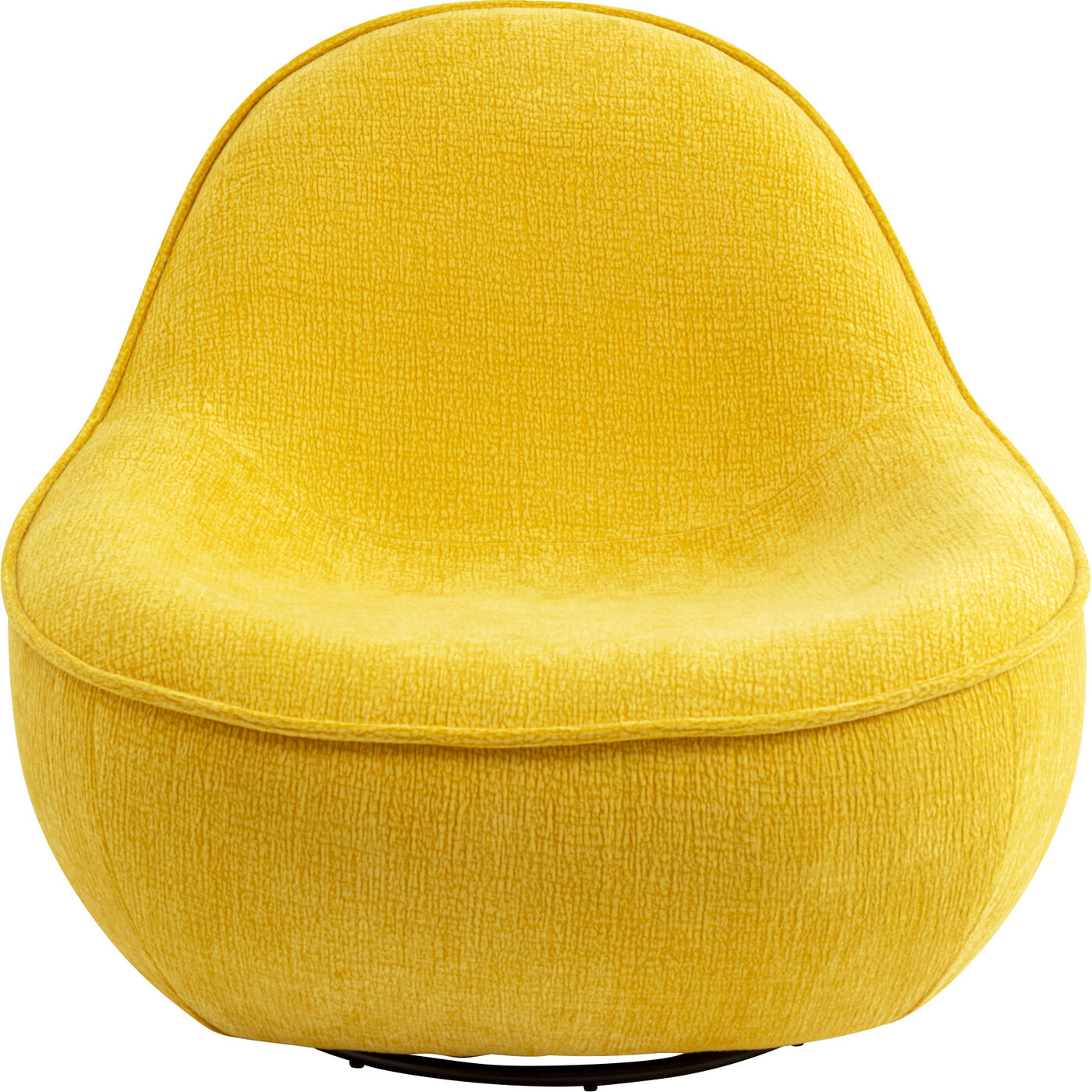 Swivel Armchair Ovo Gelb 99cm