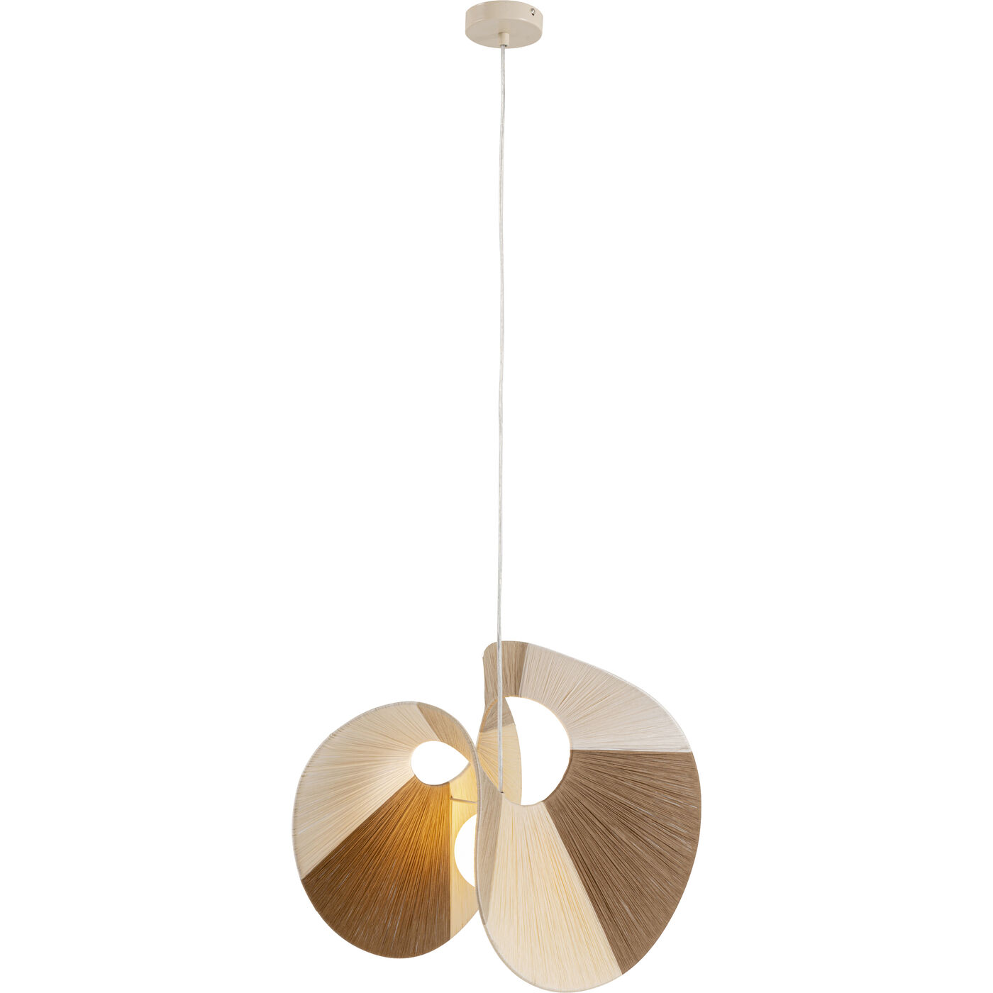 Hängeleuchte Sella Beige 150cm