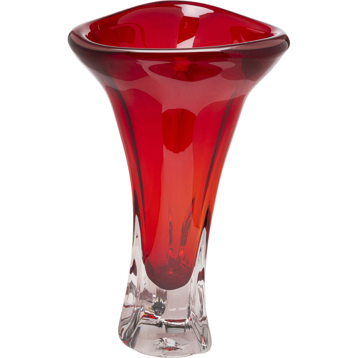 Vase Salut rouge 36cm