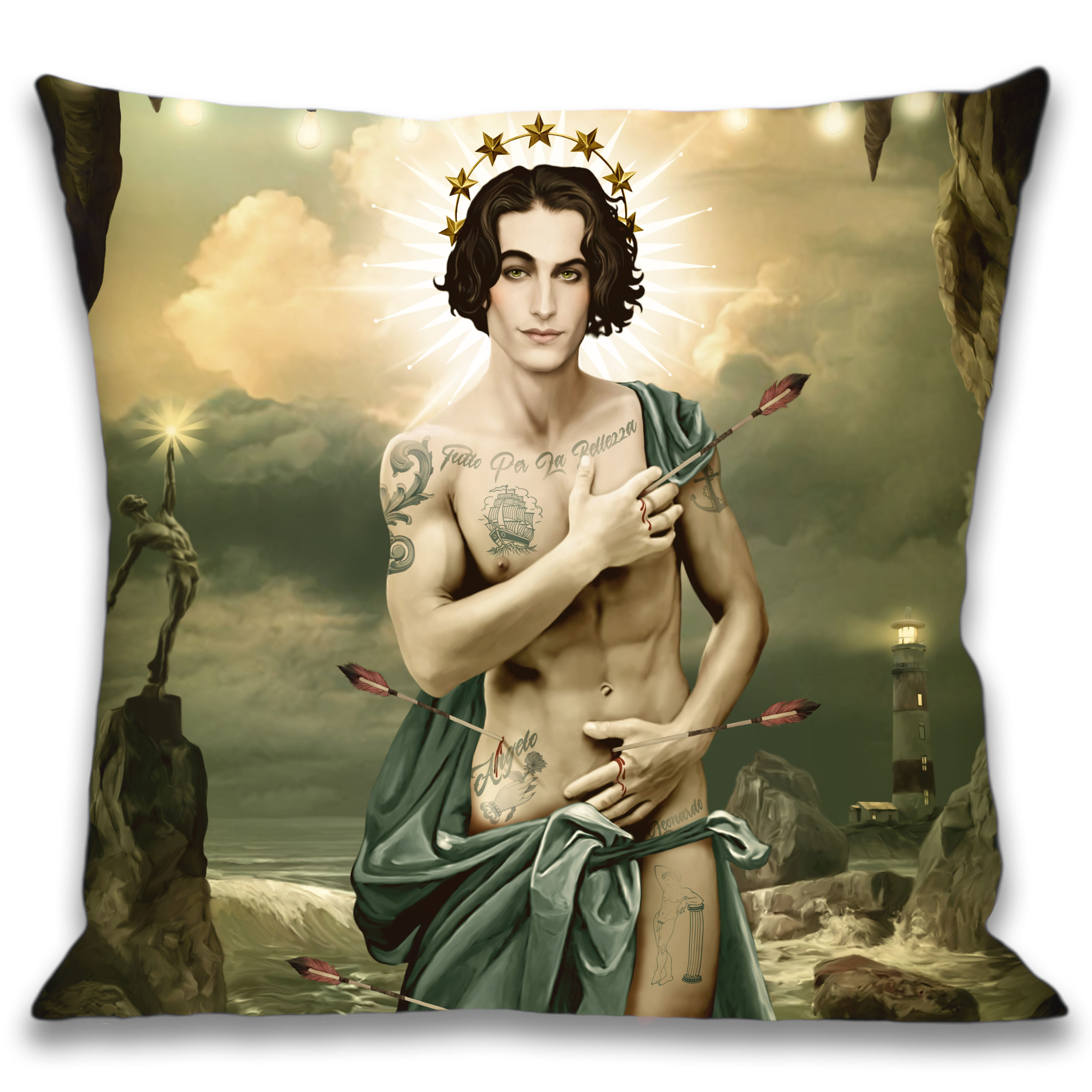 Kissenbezug 40x40 Saint Sébastien