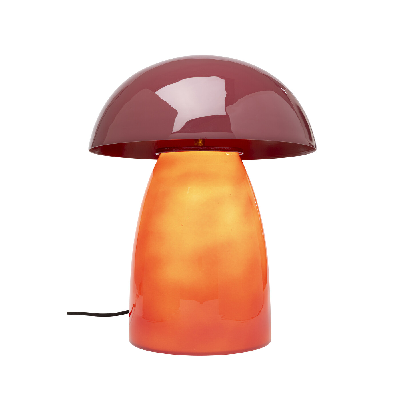 Tischleuchte Fungo Rasberry 37cm