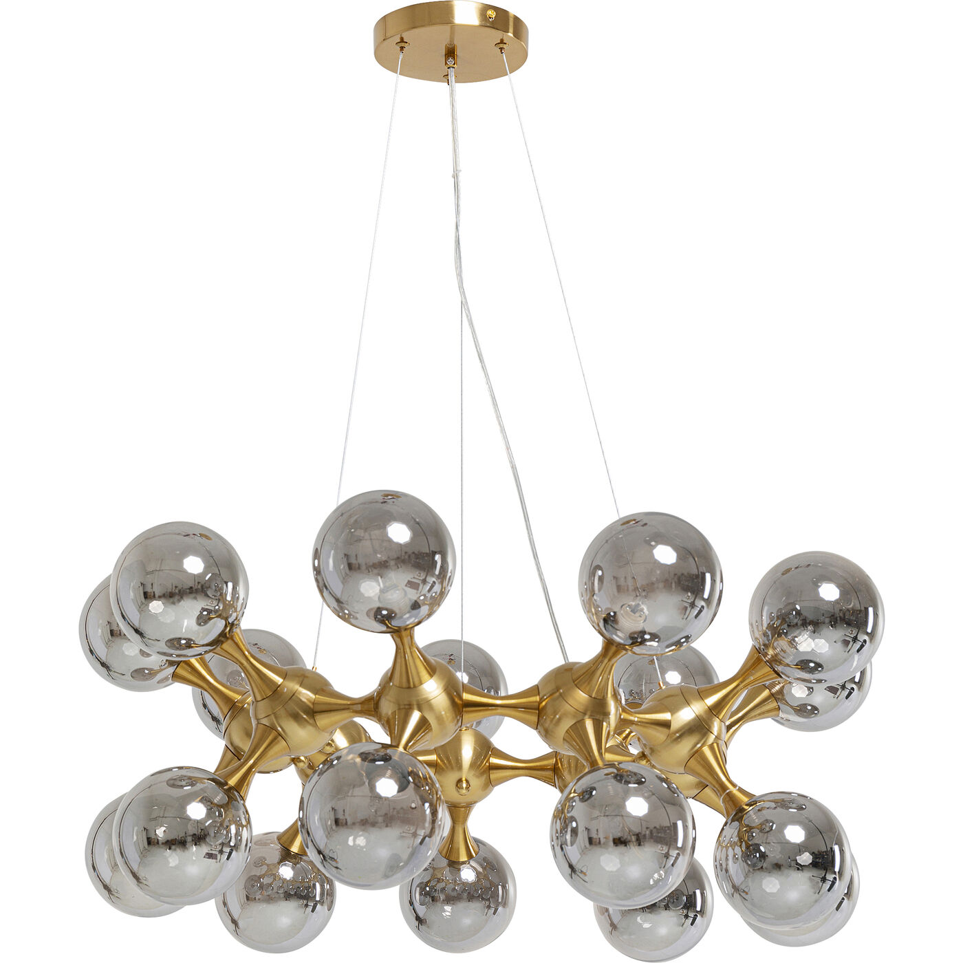 Hängeleuchte Atomic Balls Brass Ø75cm