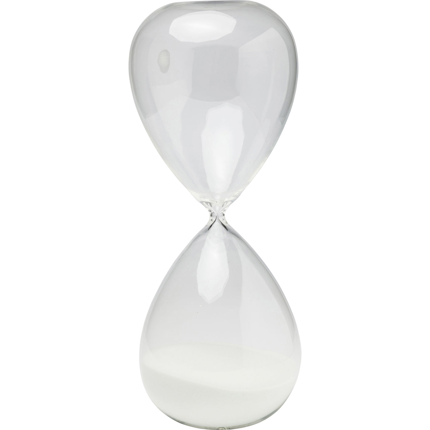 Sanduhr Timer Weiß 45cm
