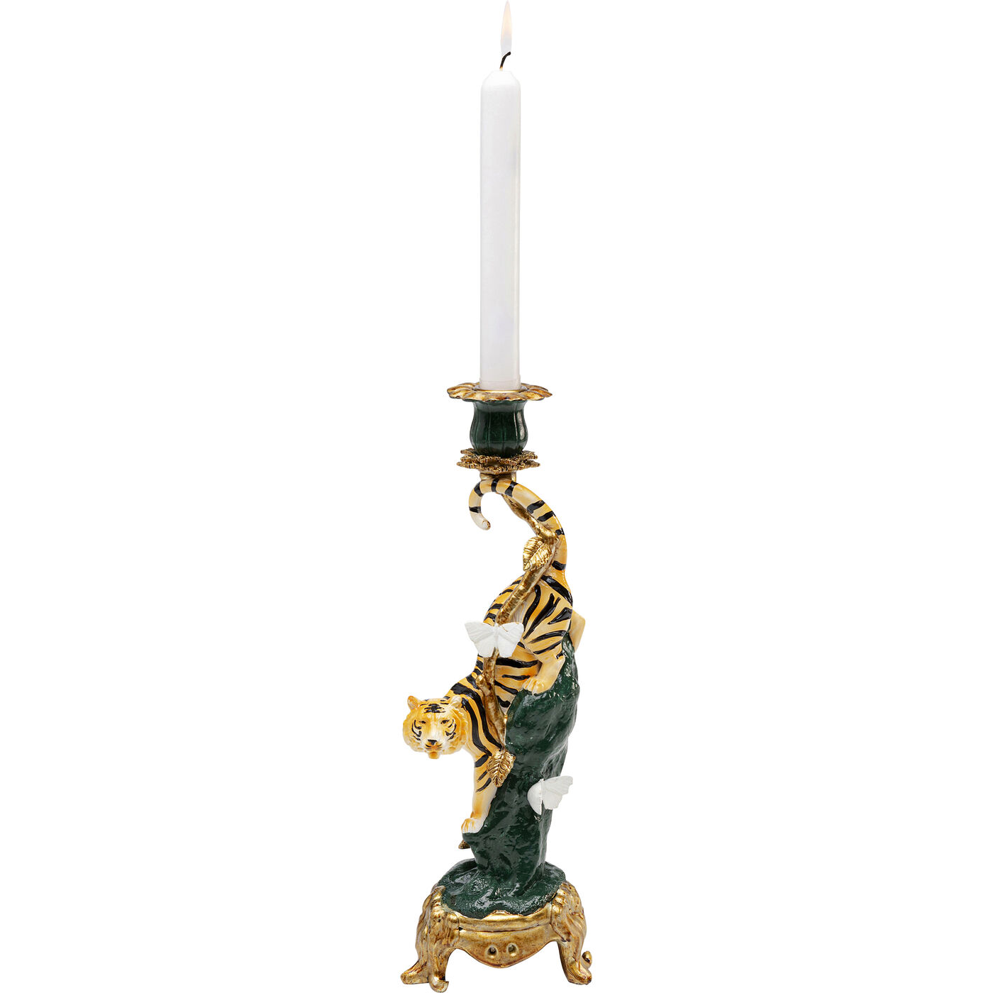 Kerzenständer Elegant Tiger 33cm