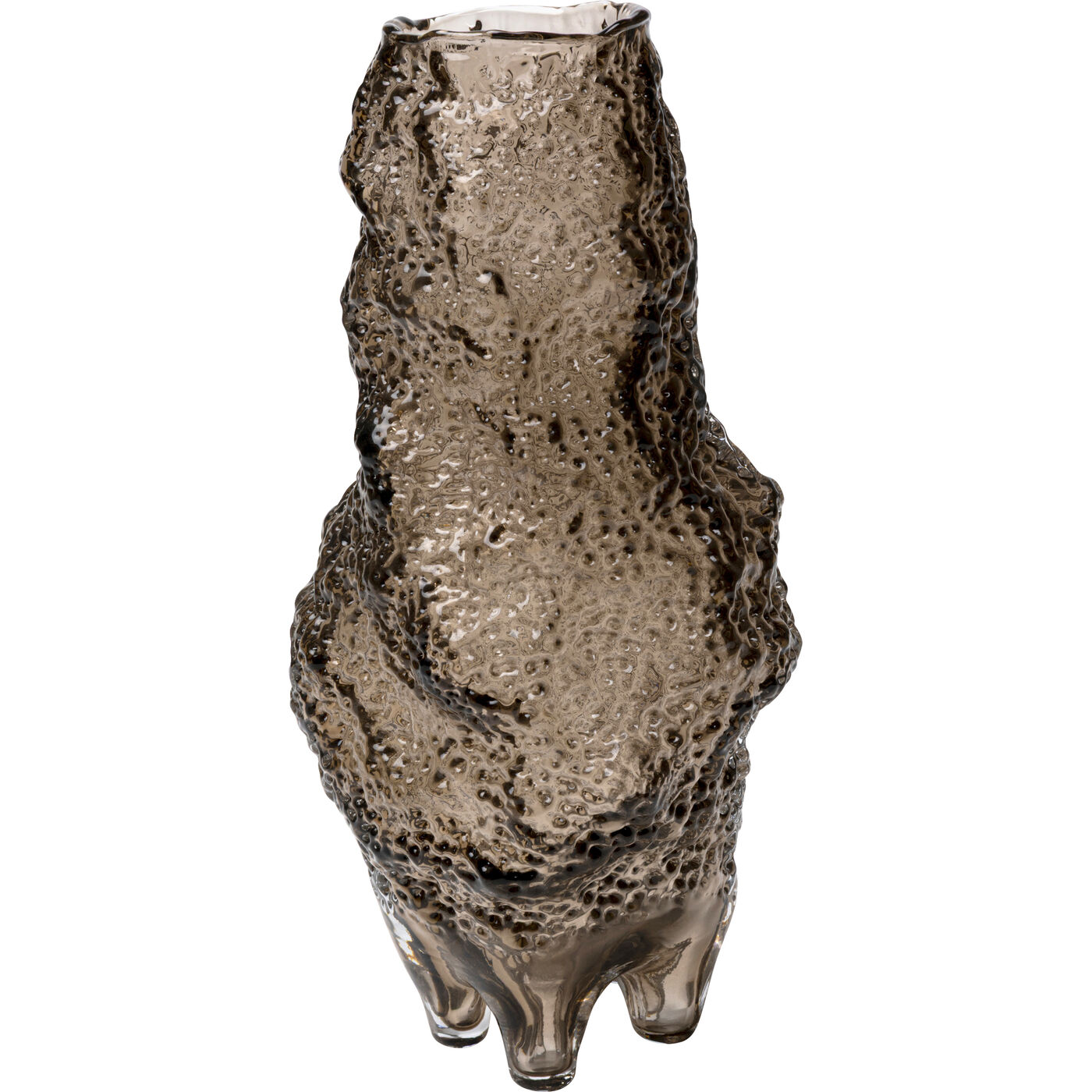 Vase Frozy Braun 41cm