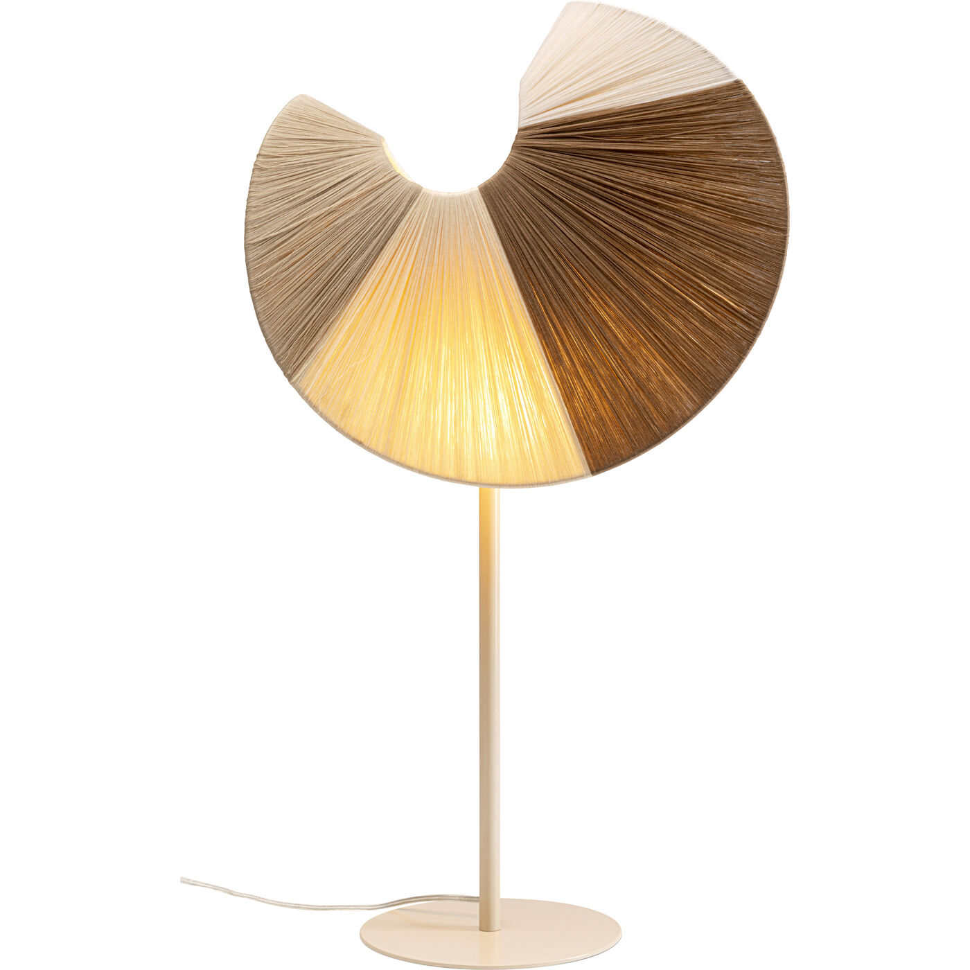 Lampada da tavolo Sella beige 72cm