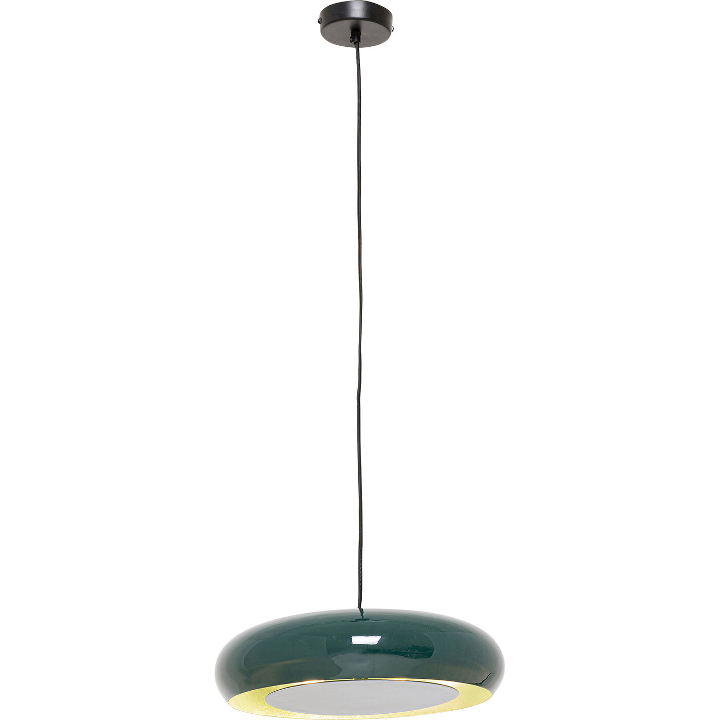 Hängeleuchte Lia Petrol Ø38cm