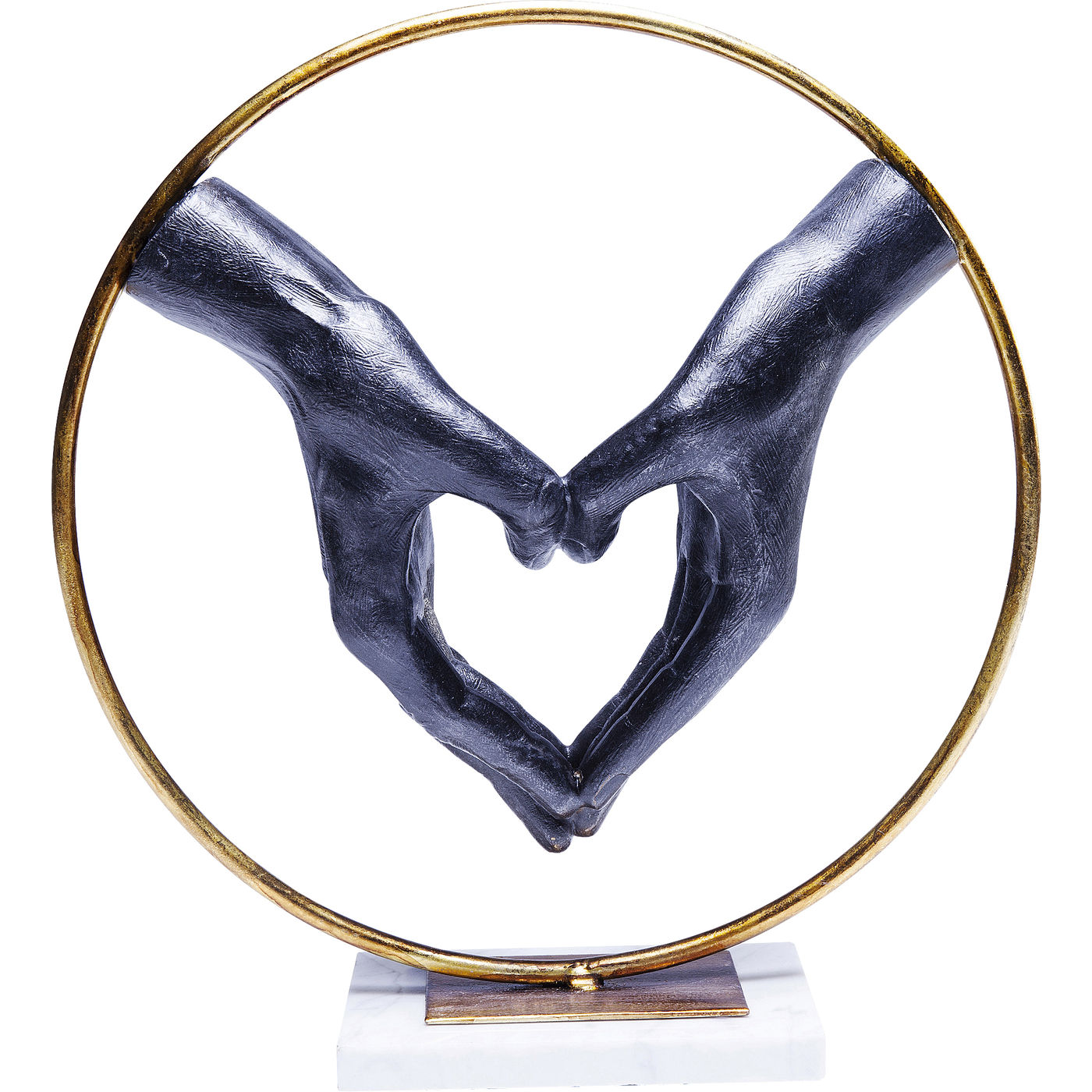Deko Objekt Elements Heart Hand 33cm