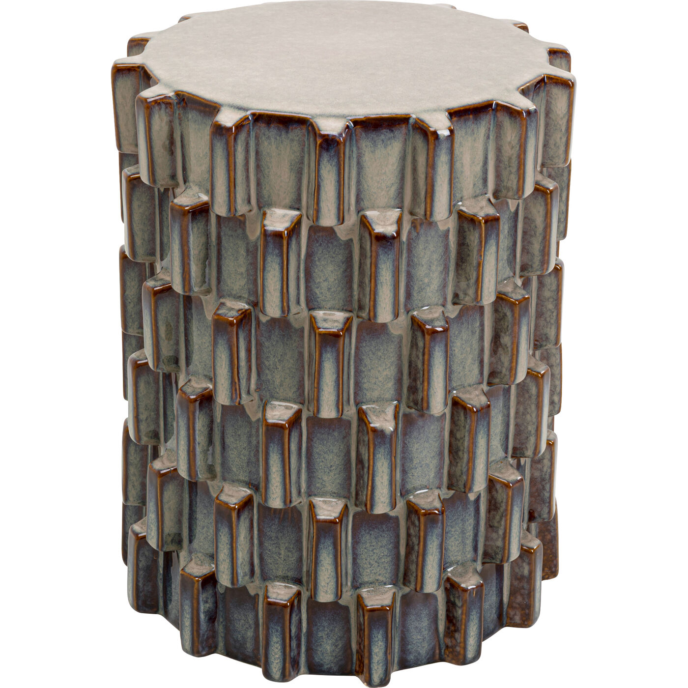 Beistelltisch Arrivato Sting Blau Ø35cm