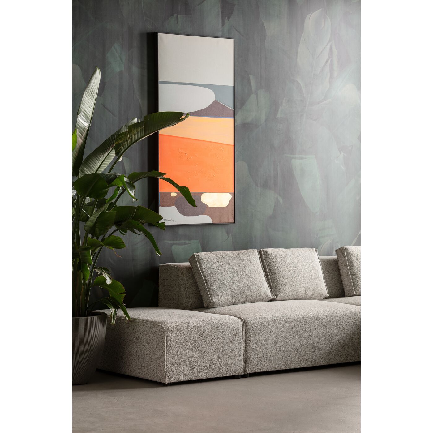 Ecksofa Infinity Ottomane Macchiato Rechts