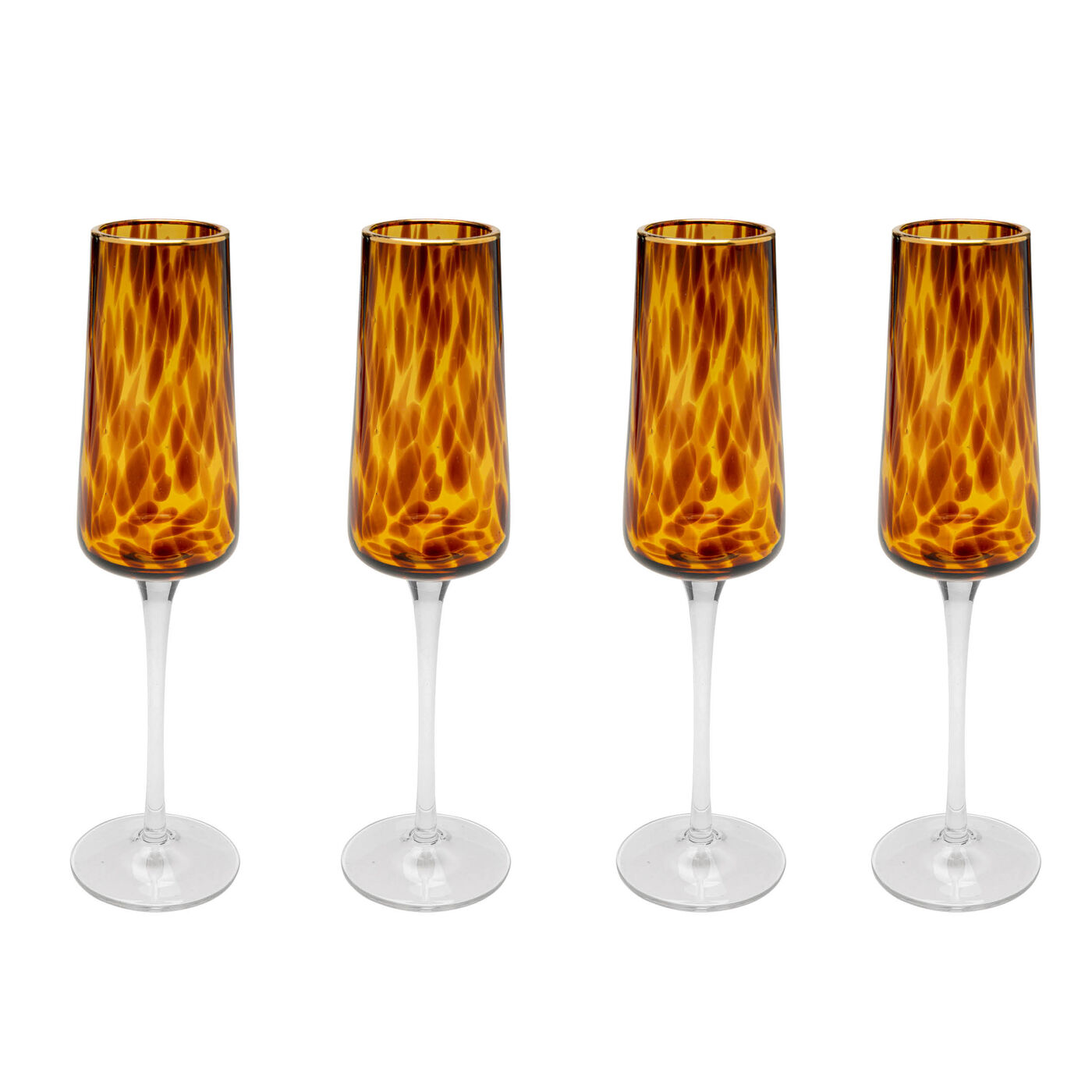 Bicchiere spumante Caramello (4/Set)
