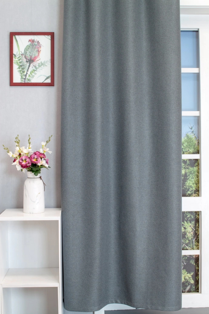 Sunstopper – Rideau occultant gris graphite, 100 % occultant