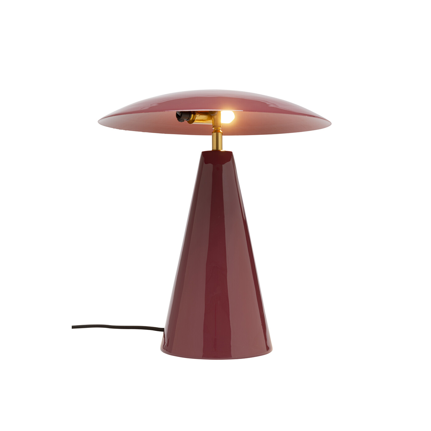 Tischleuchte Fungo Flat Rasberry 33cm