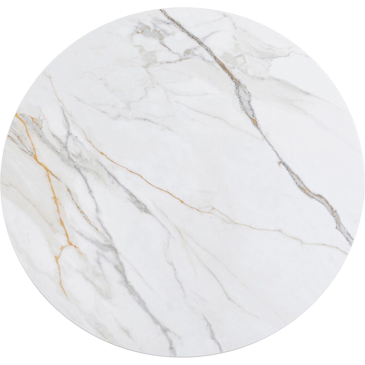 Plateau de table Invitation Ceramic blanc Ø120