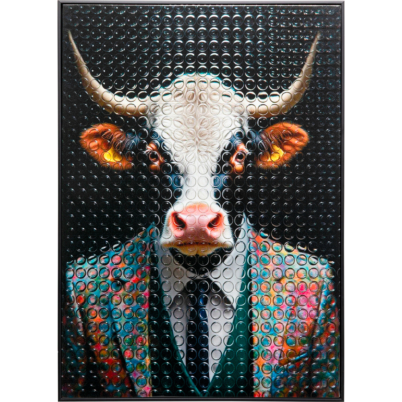 Leinwandbild Mister Bull 50x70cm