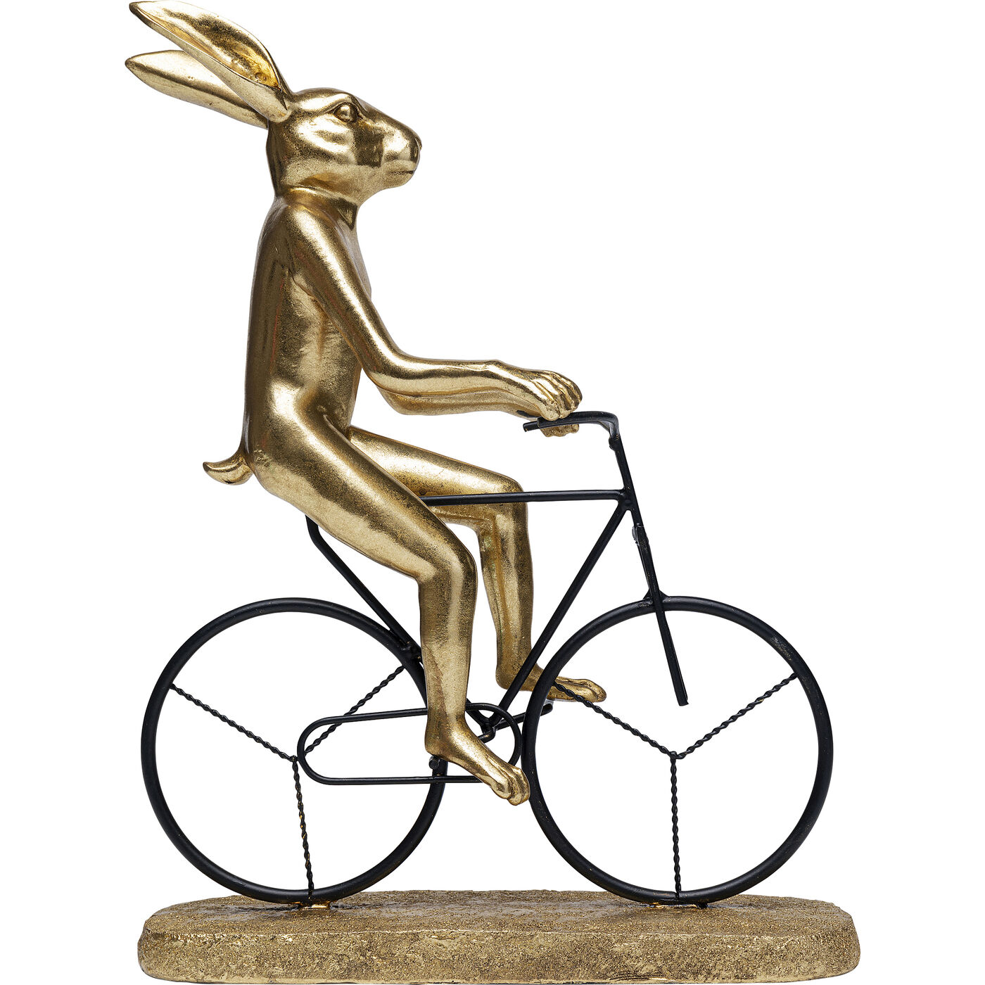 Deko Objekt Cyclist Rabbit 39cm