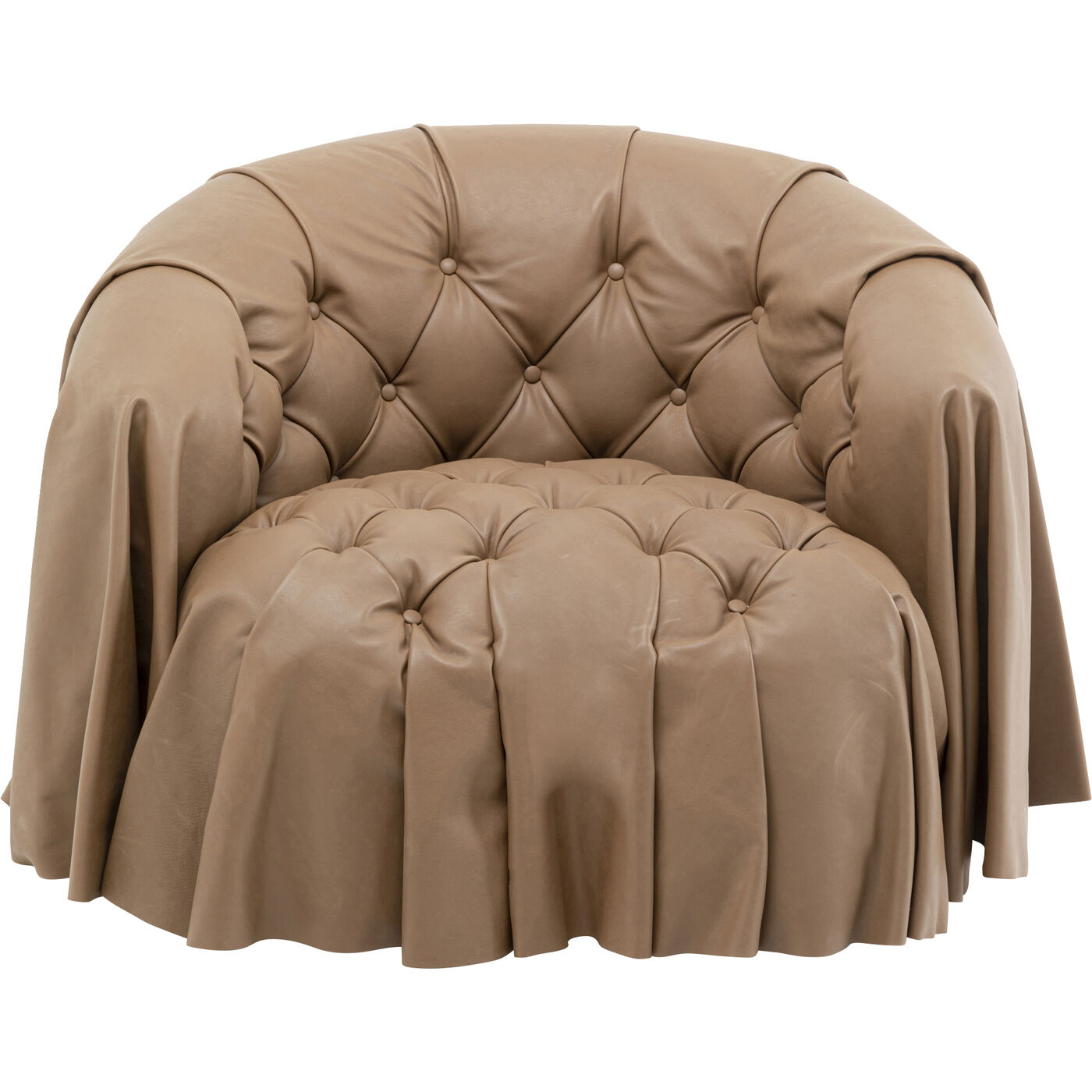 Sessel Drapes Leder