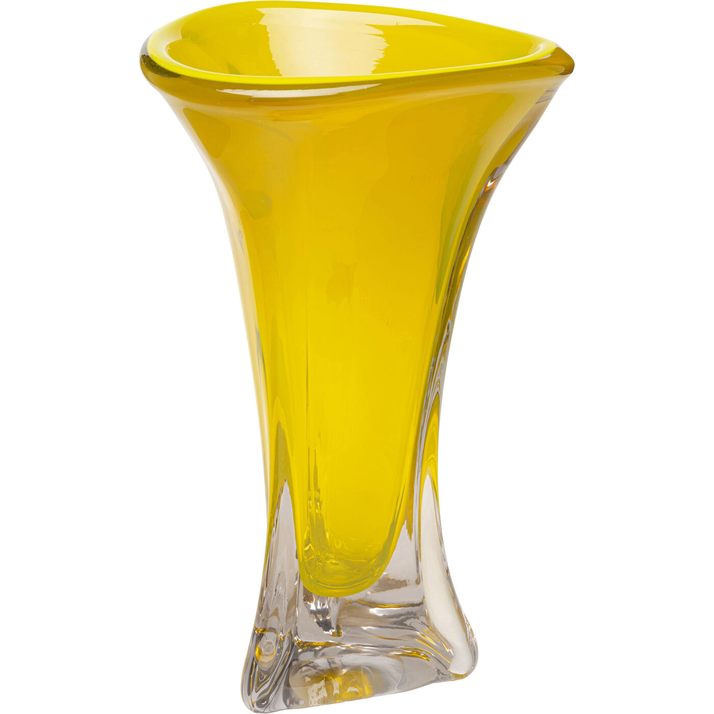 Vase Salut jaune 43cm
