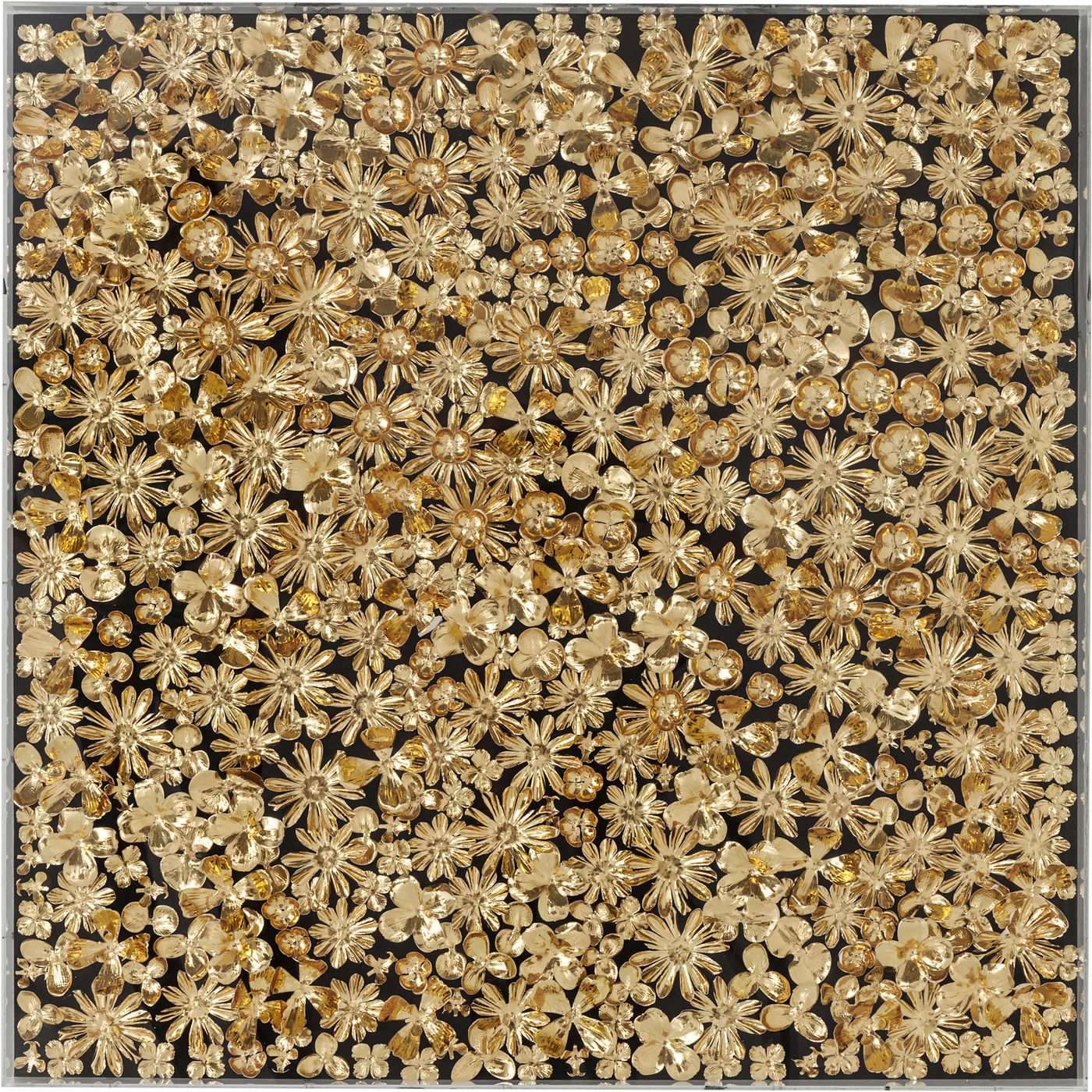 Objektbild Gold Flower 120x120cm