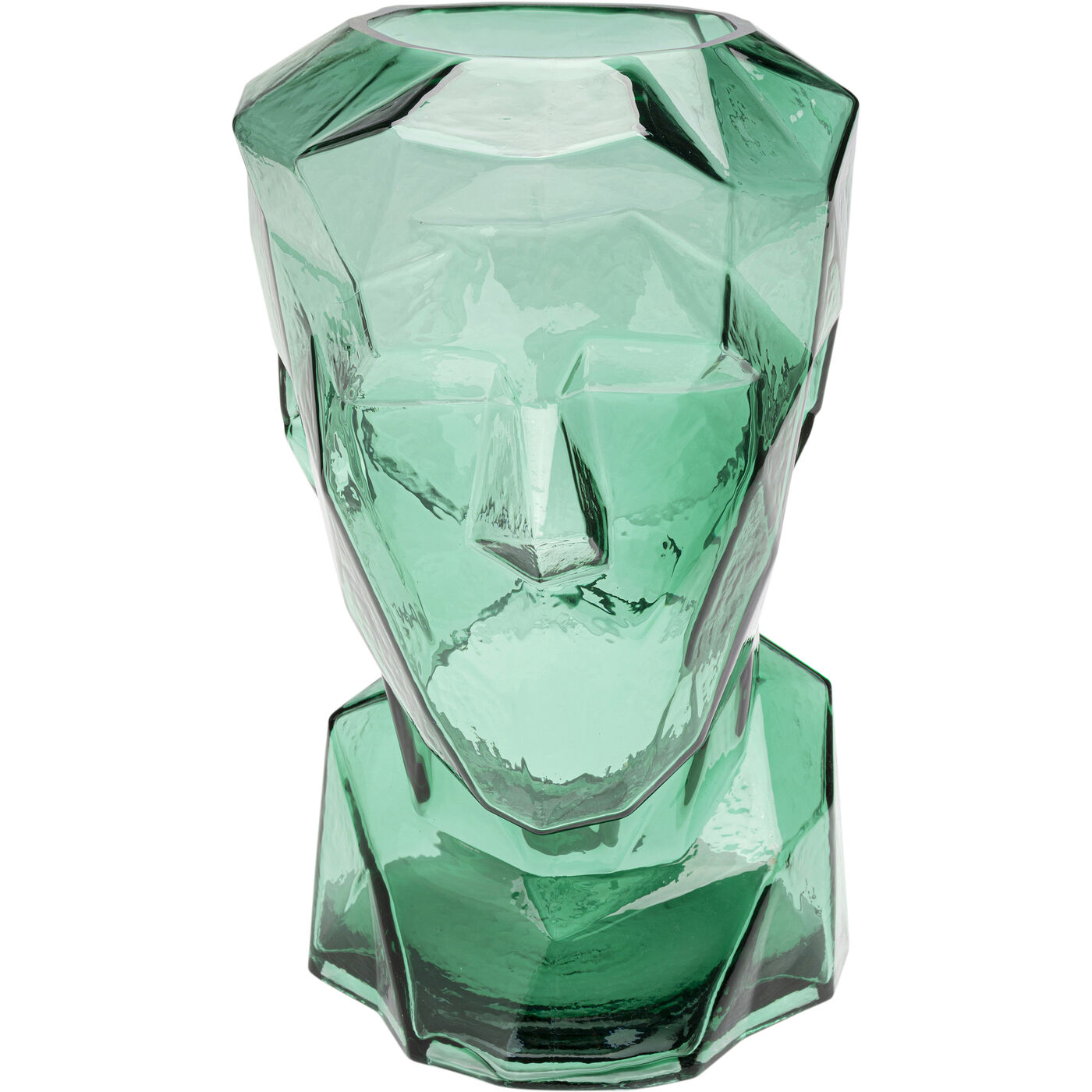 Vaso Prisma Face Verde 30cm