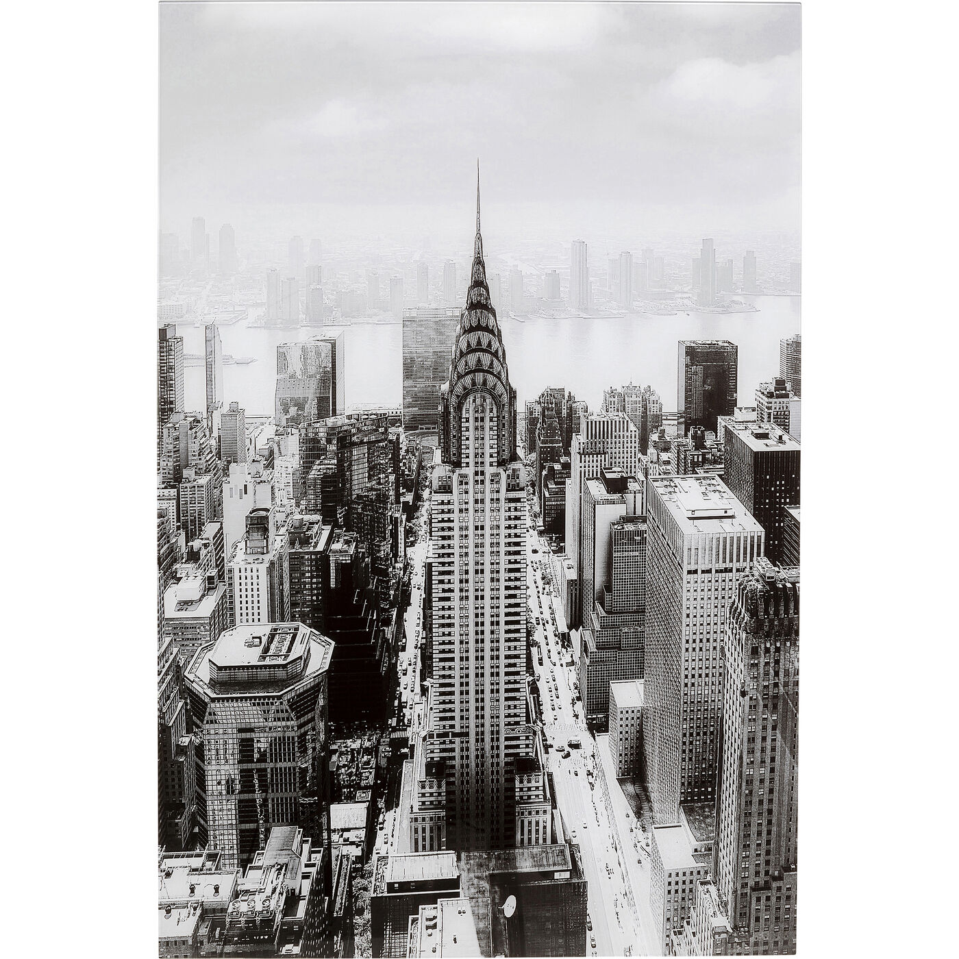 Glasbild Manhattan View 120x80cm