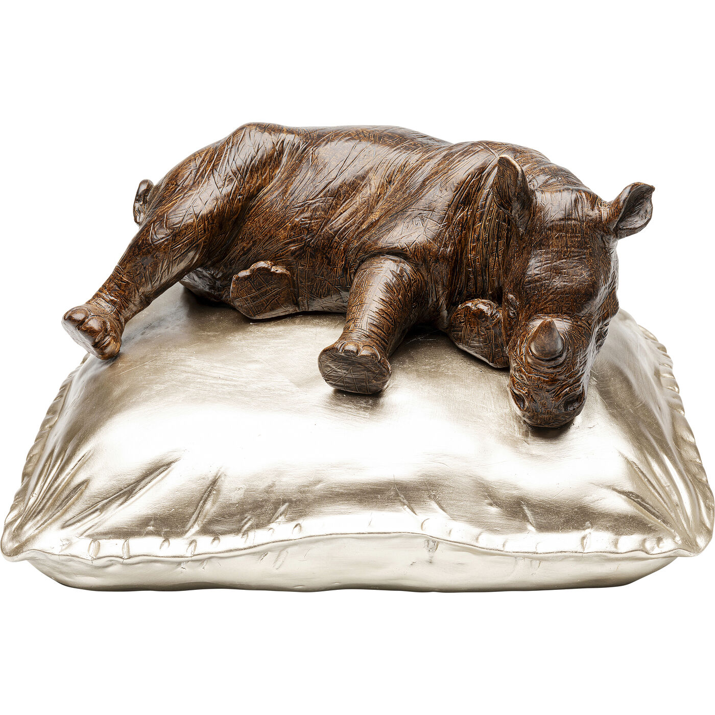 Figurine décorative Sleeping Rhino 37cm