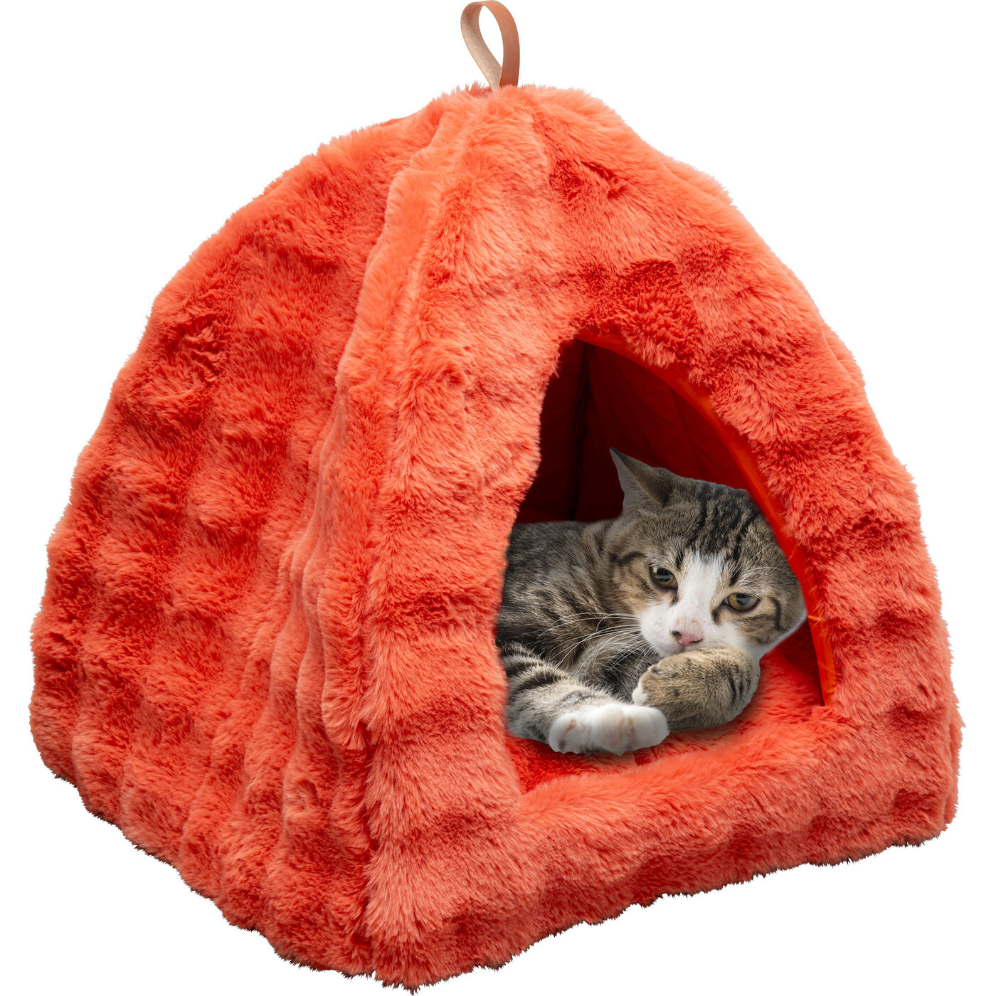 Hunde/Katzenbett Lulu Hut Orange